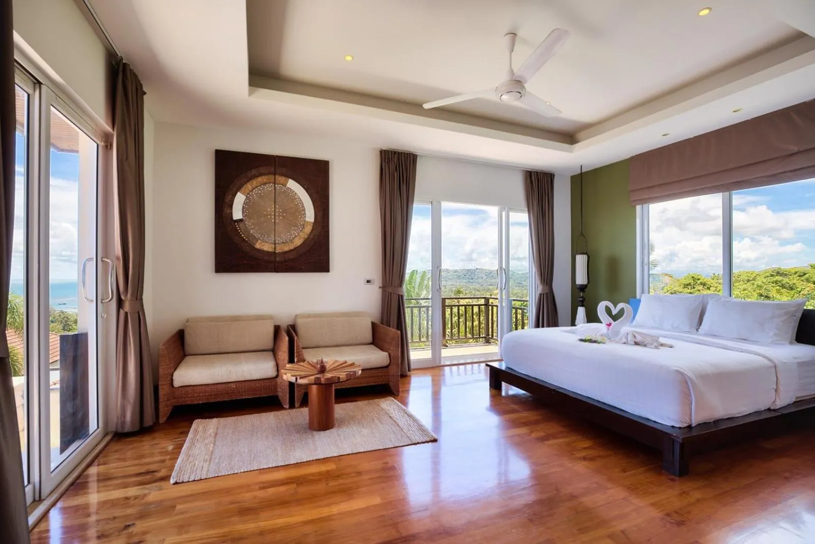 Bed in Villa Baan Saitara