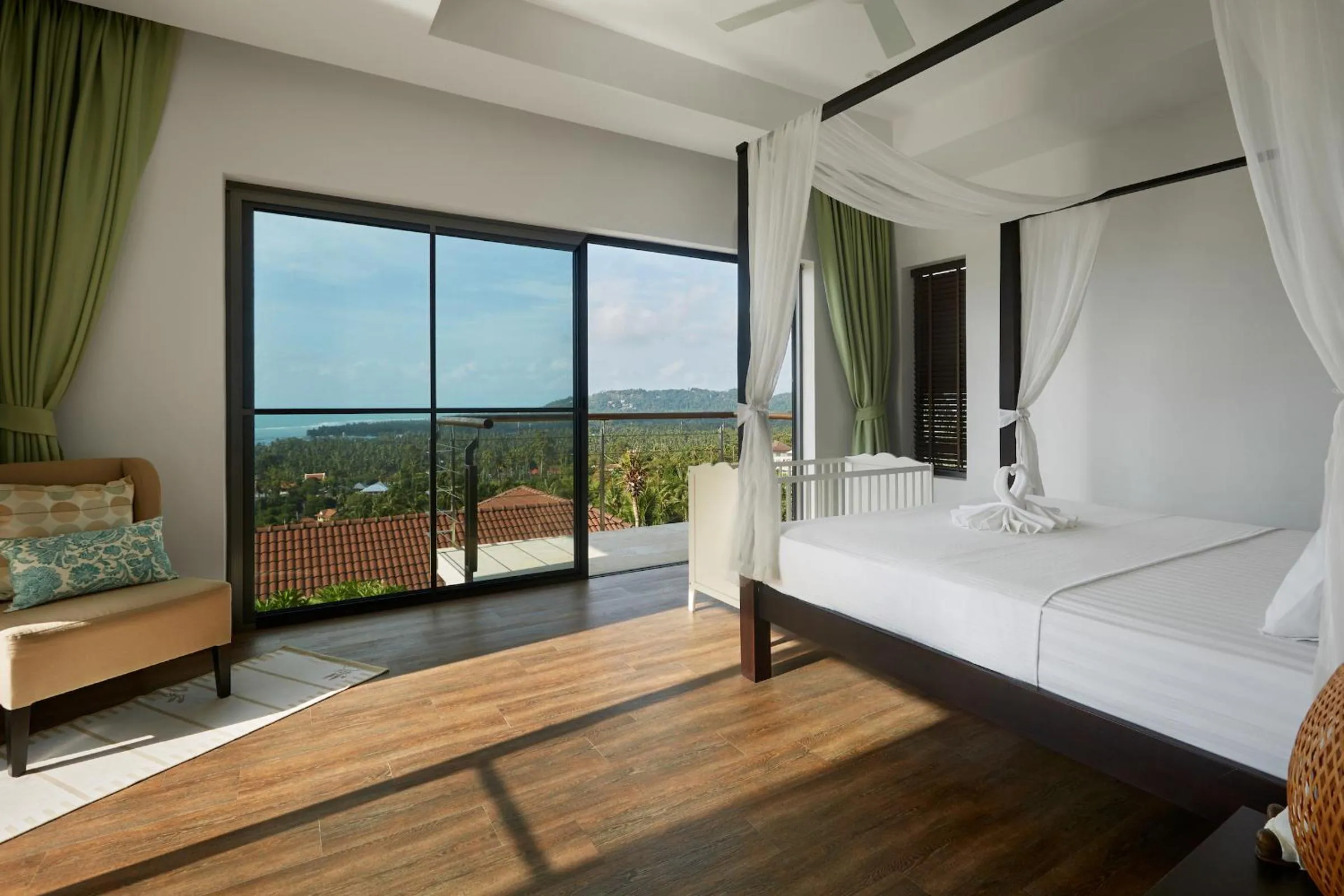 Bed in Villa Baan Saitara