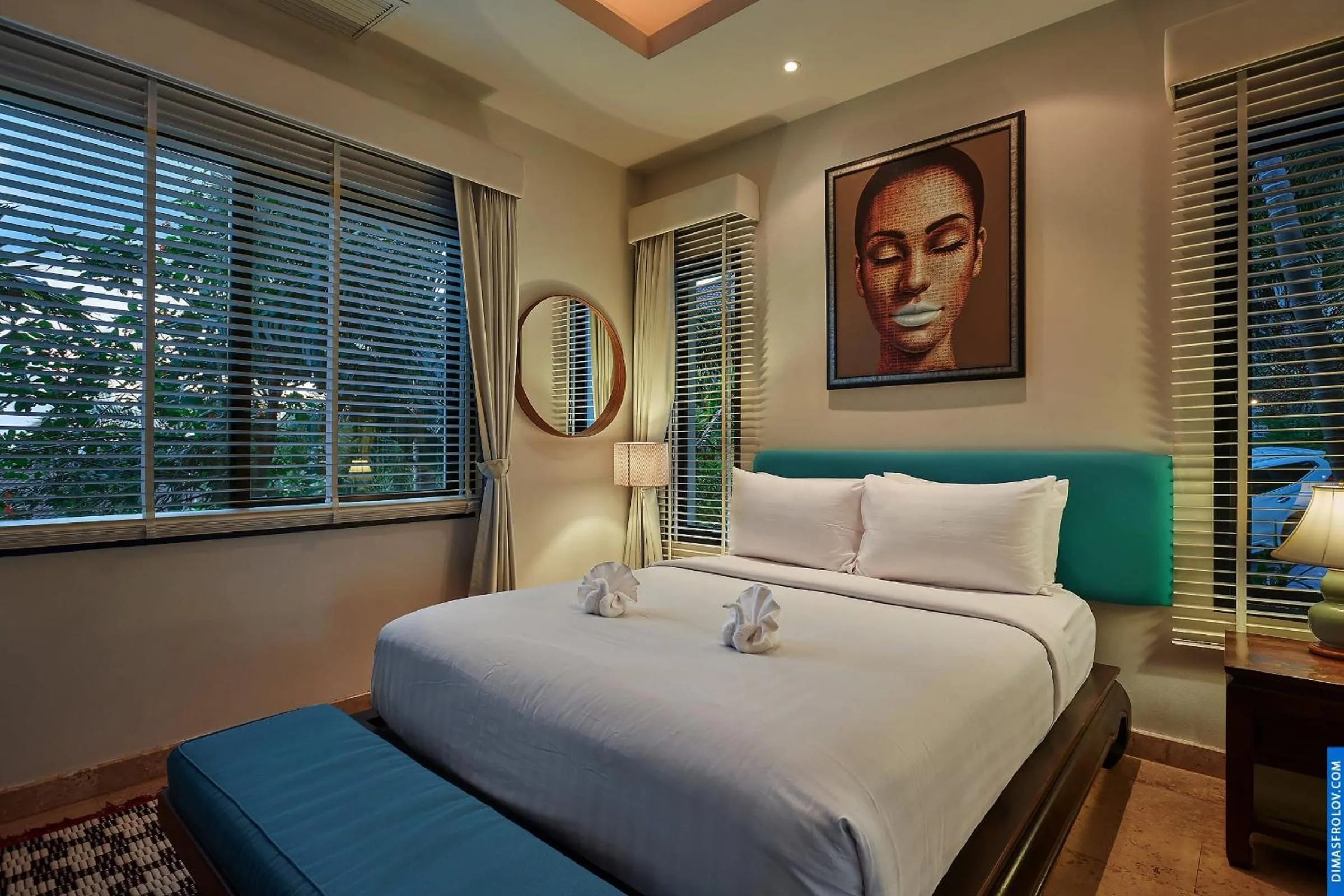 Bed in Villa Baan Saitara