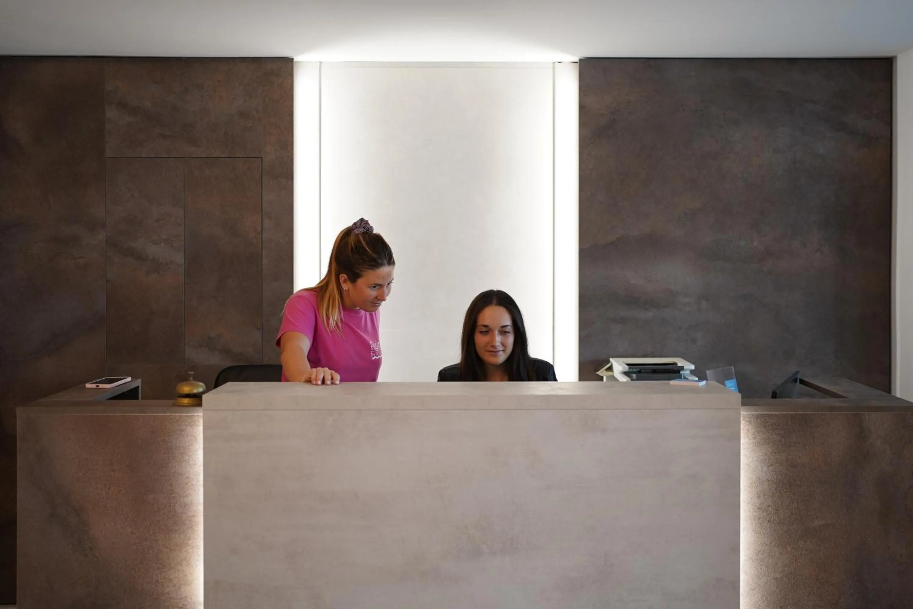 Lobby or reception in Hotel Foglieri