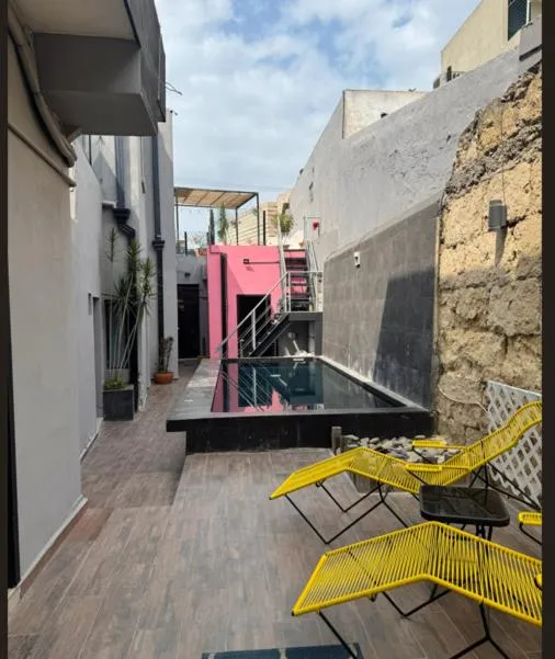 Pool view in Adhoc Boutique Barrio Antiguo