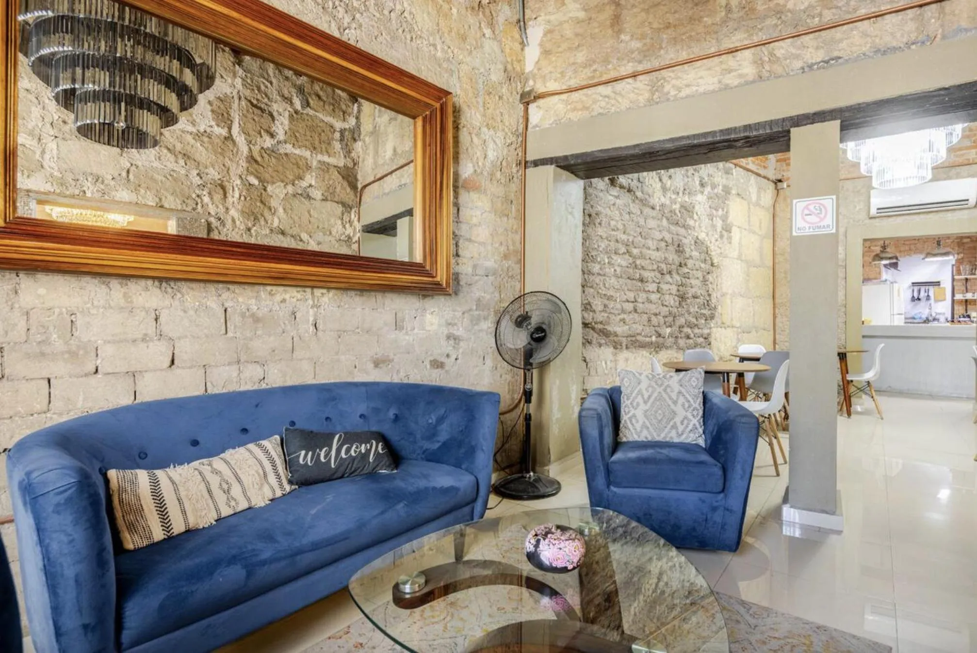 Lobby or reception in Adhoc Boutique Barrio Antiguo