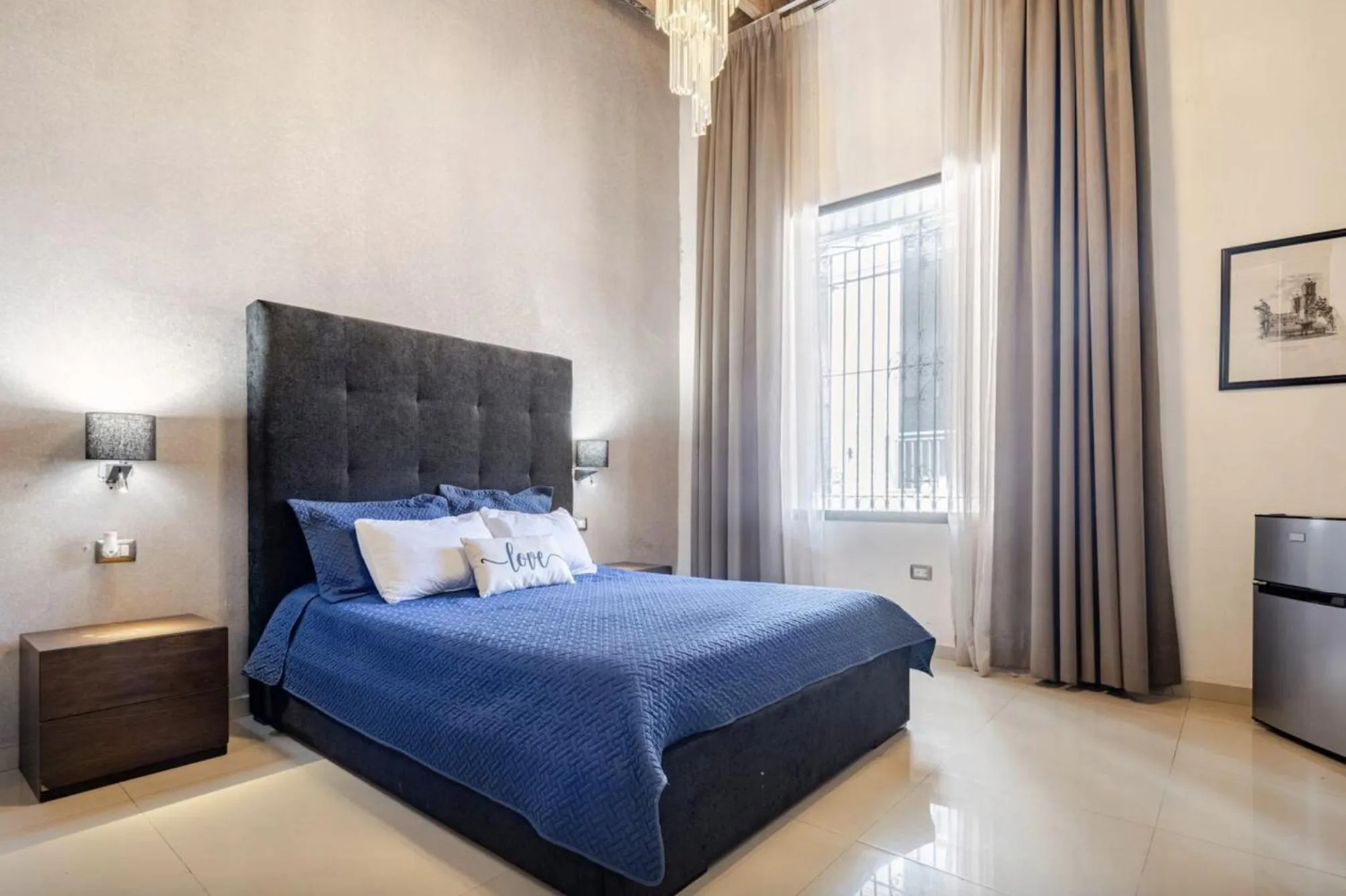 Bed in Adhoc Boutique Barrio Antiguo