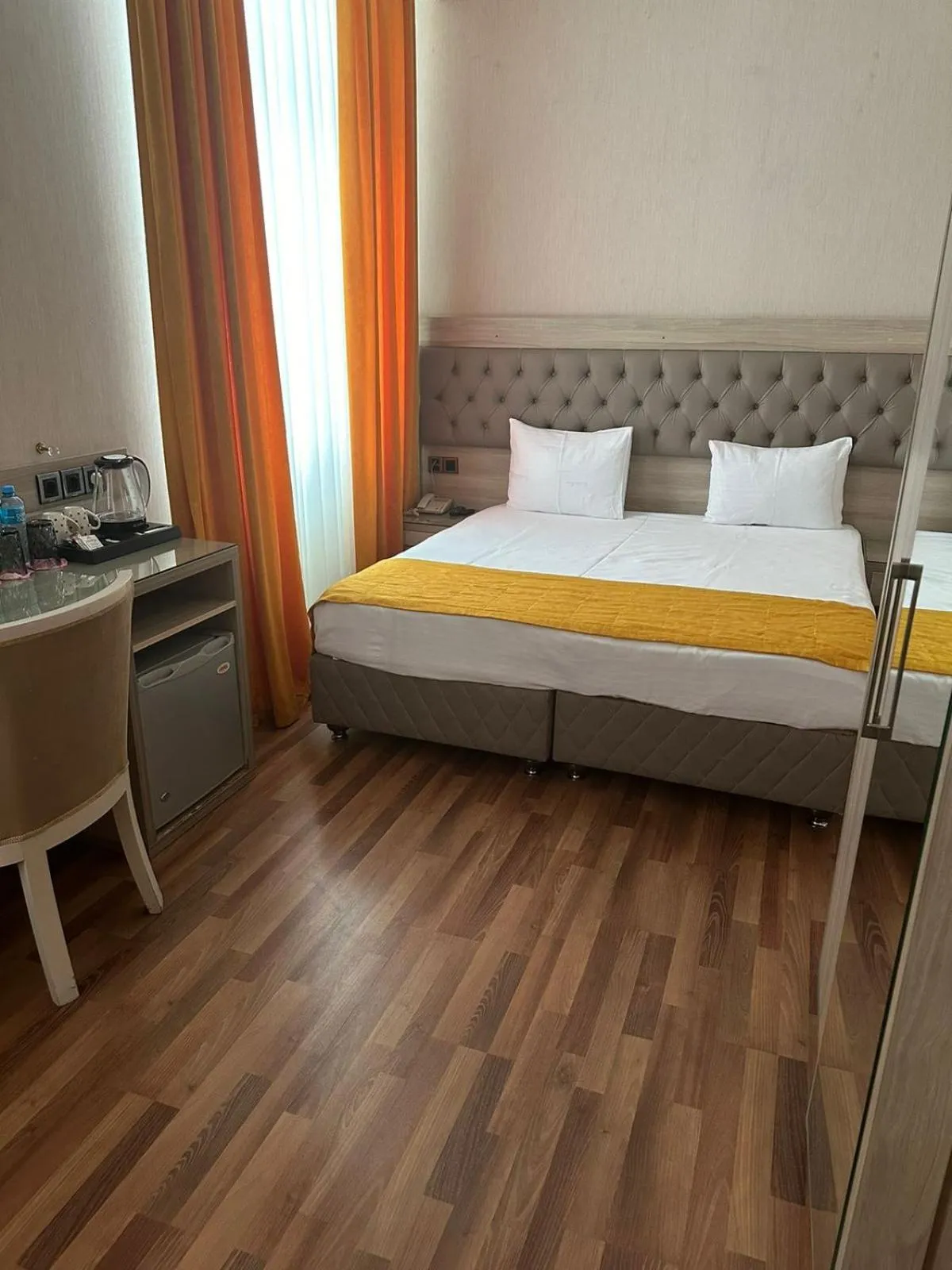 Bed in Hotel Empire Business Baku