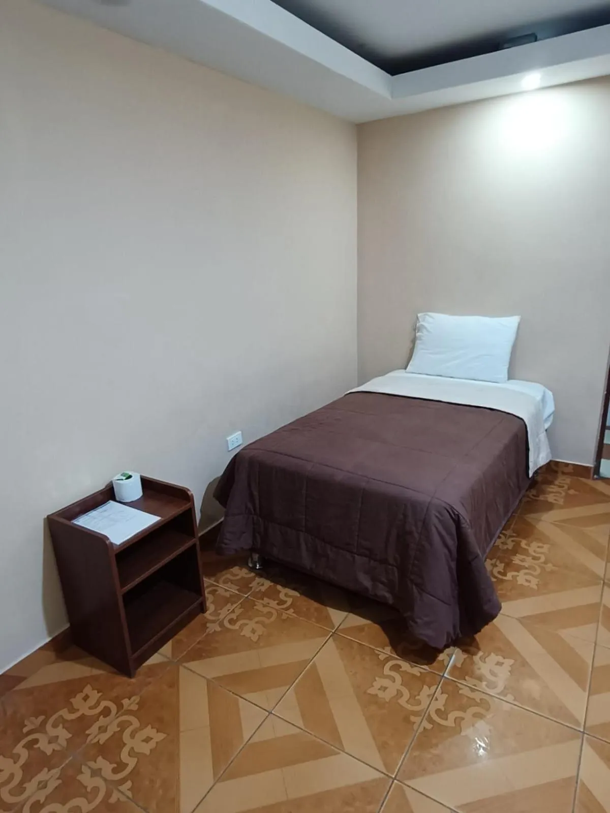 Bed in Hotel El Gran Patriarca