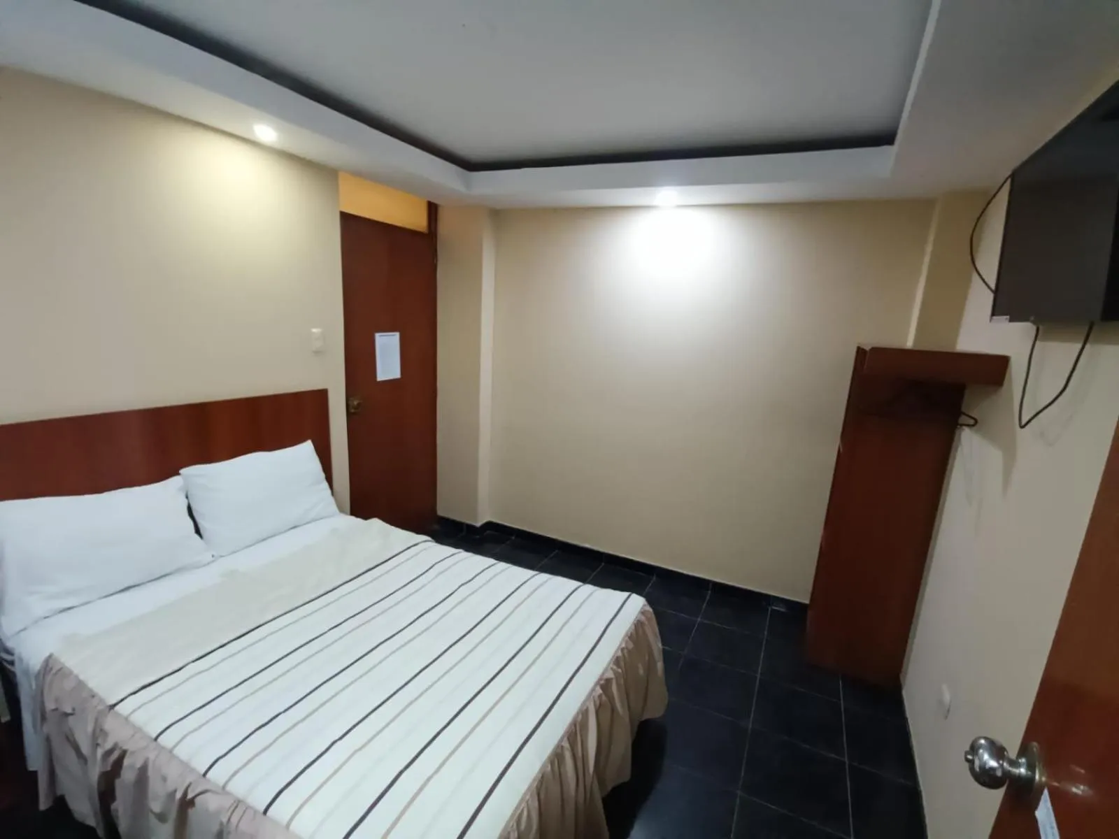 Bed in Hotel El Gran Patriarca