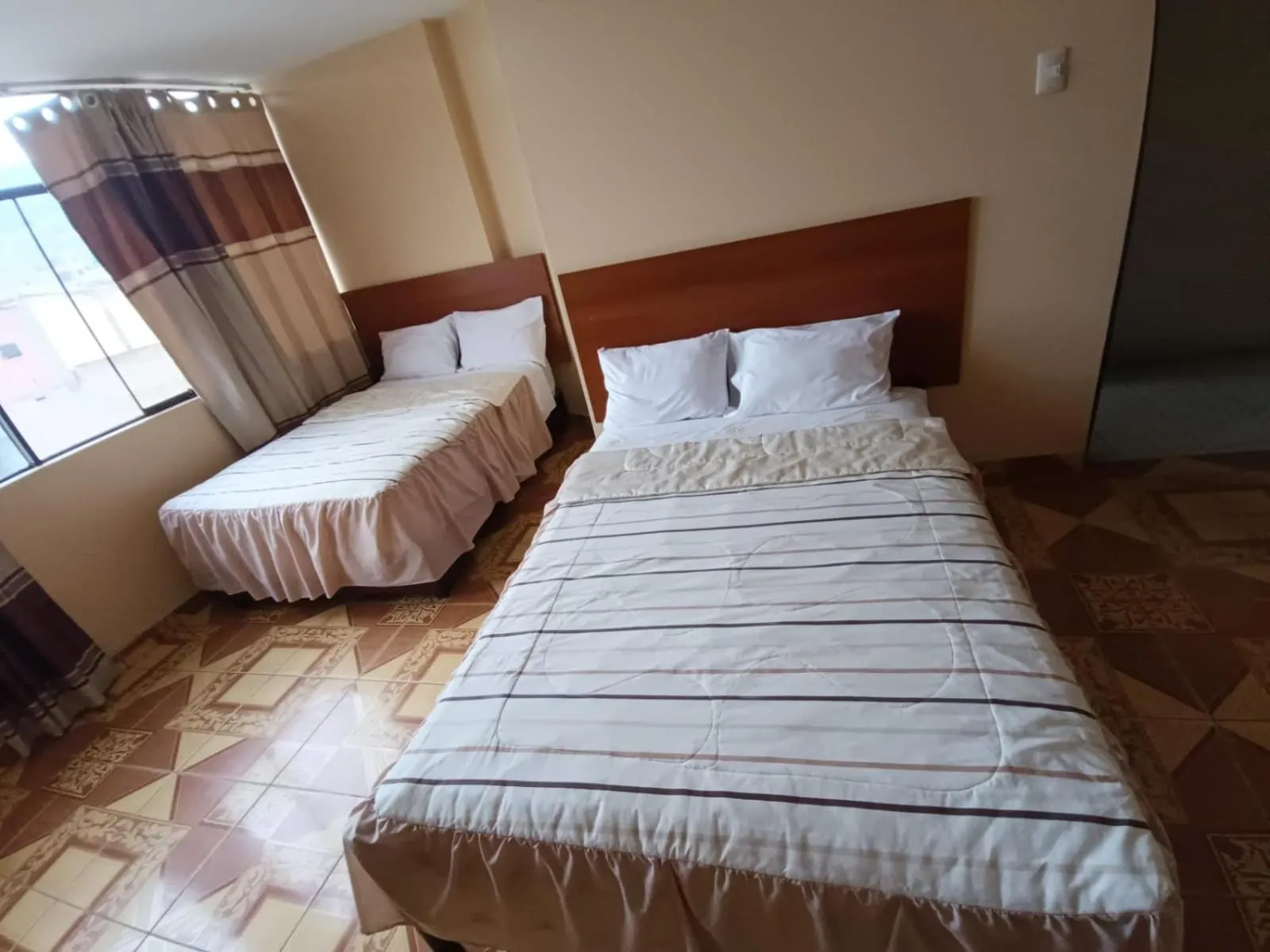 Bed in Hotel El Gran Patriarca