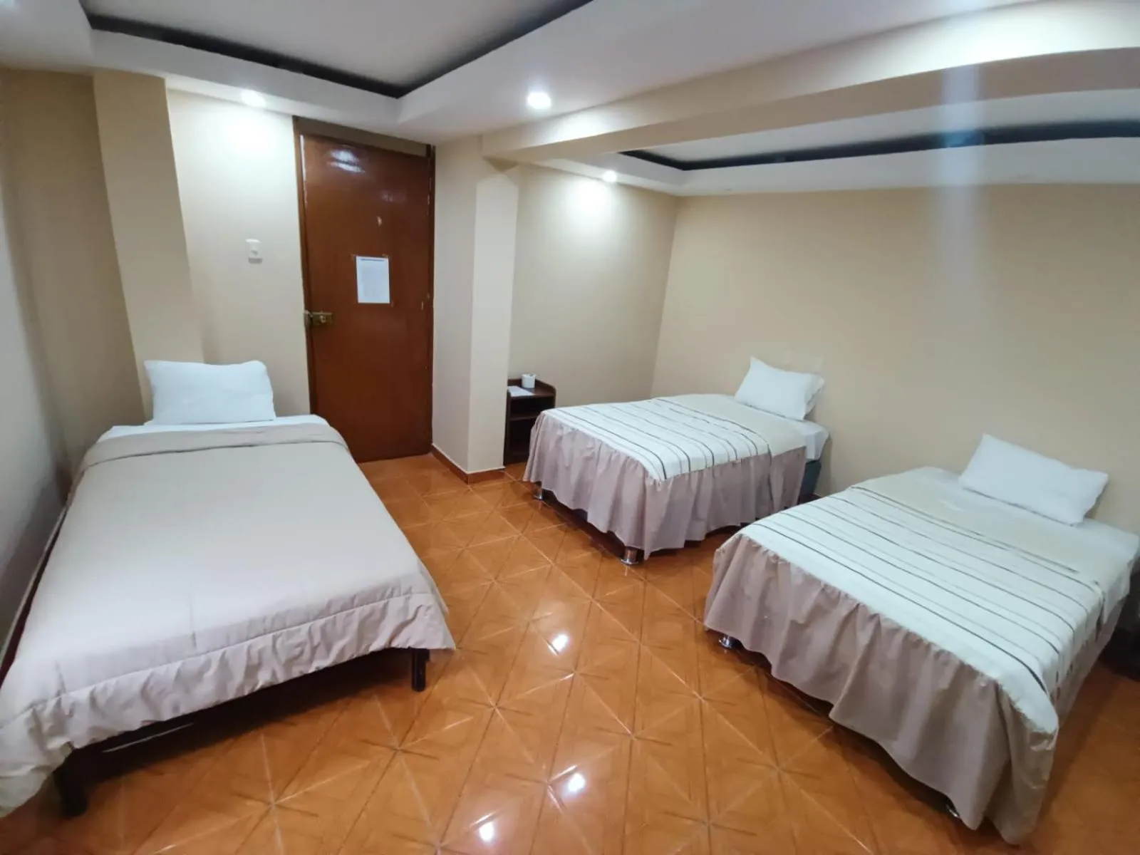 Bed in Hotel El Gran Patriarca