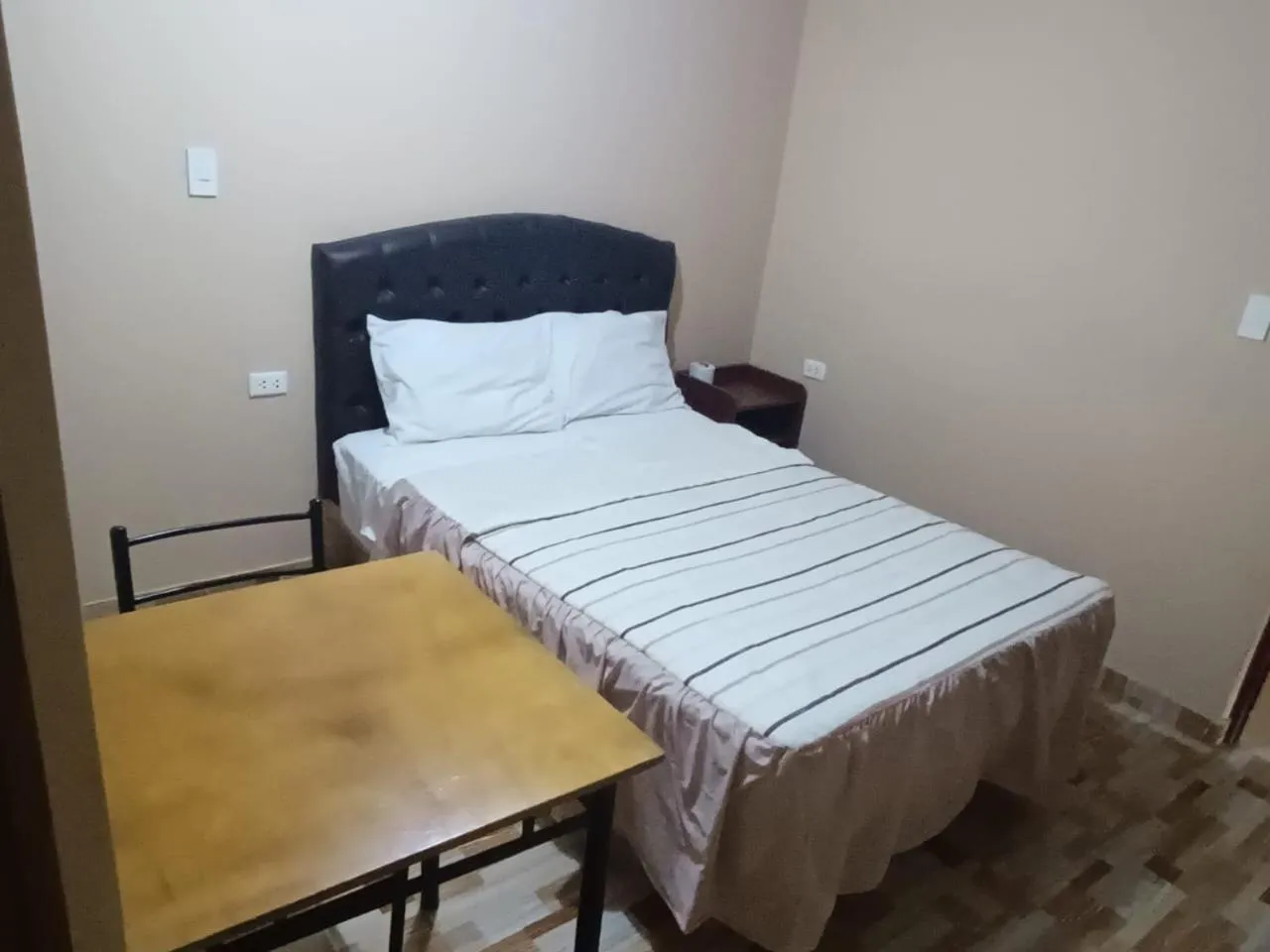 Bed in Hotel El Gran Patriarca