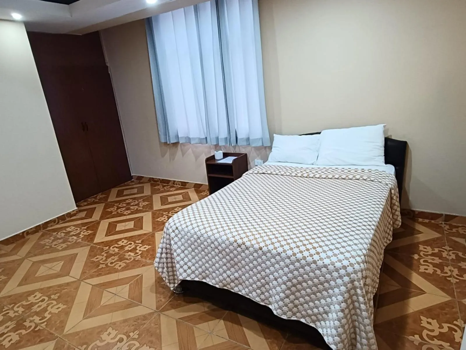 Bed in Hotel El Gran Patriarca