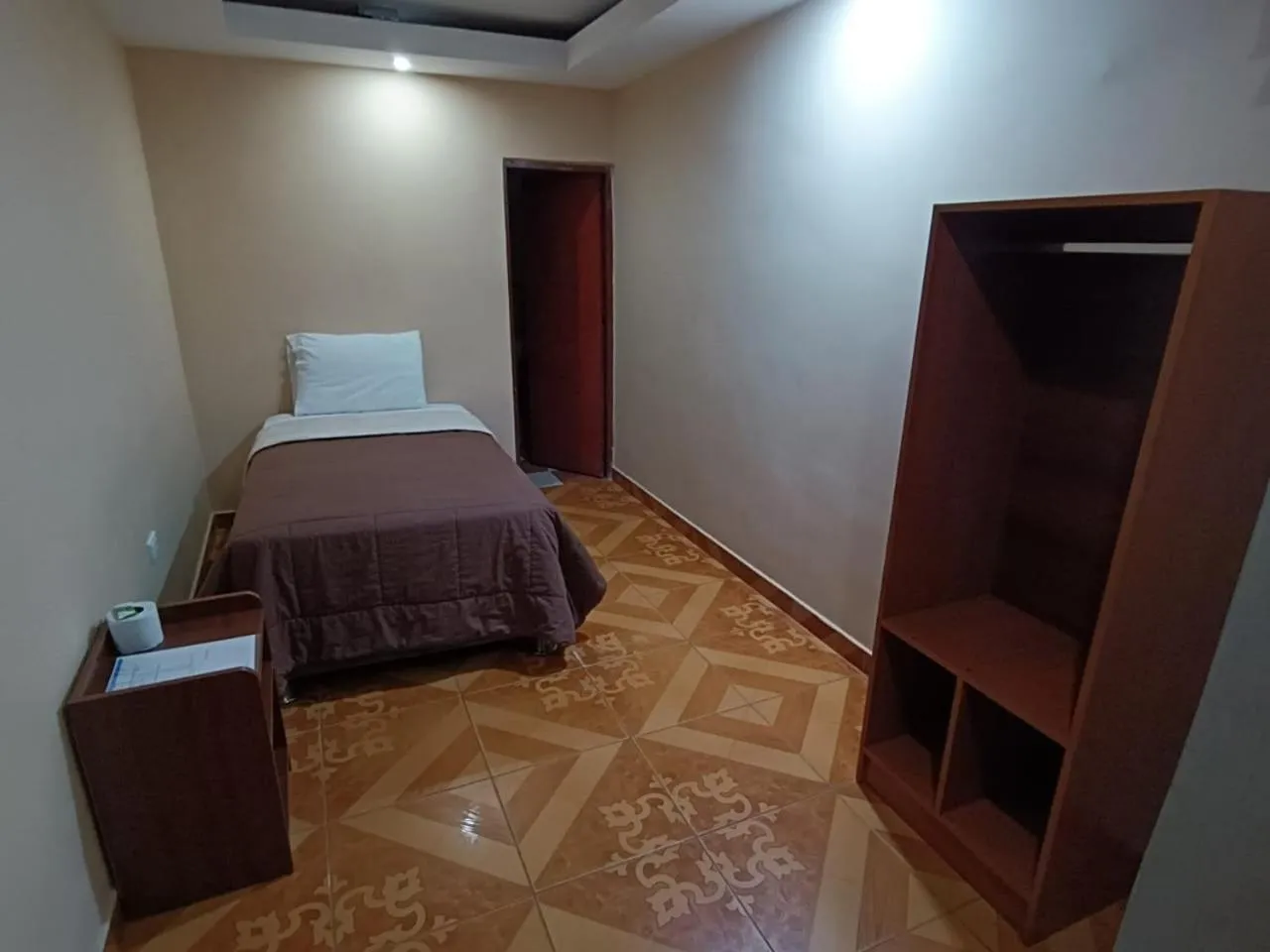 Bed in Hotel El Gran Patriarca