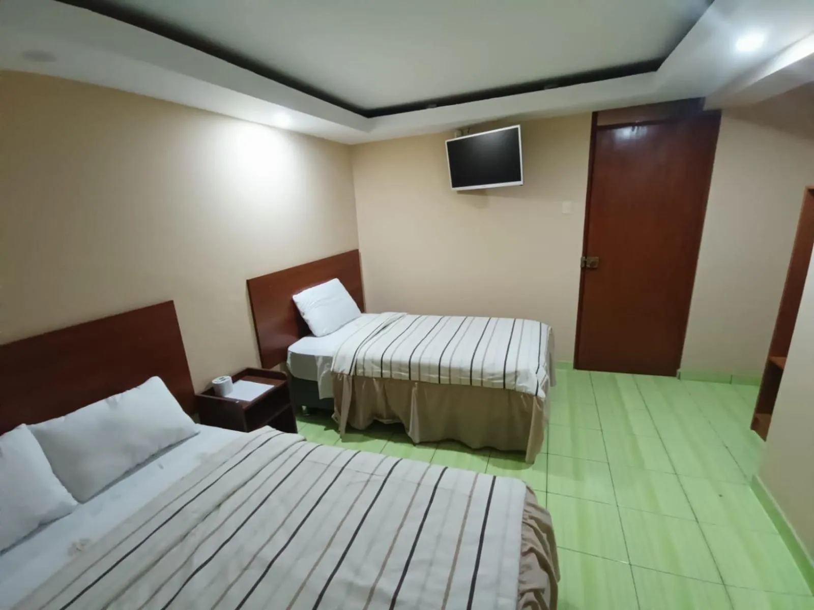 Bed in Hotel El Gran Patriarca