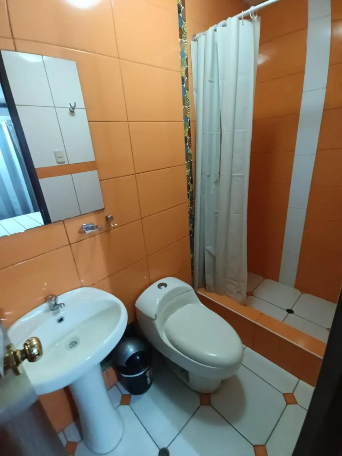 Shower in Hotel El Gran Patriarca