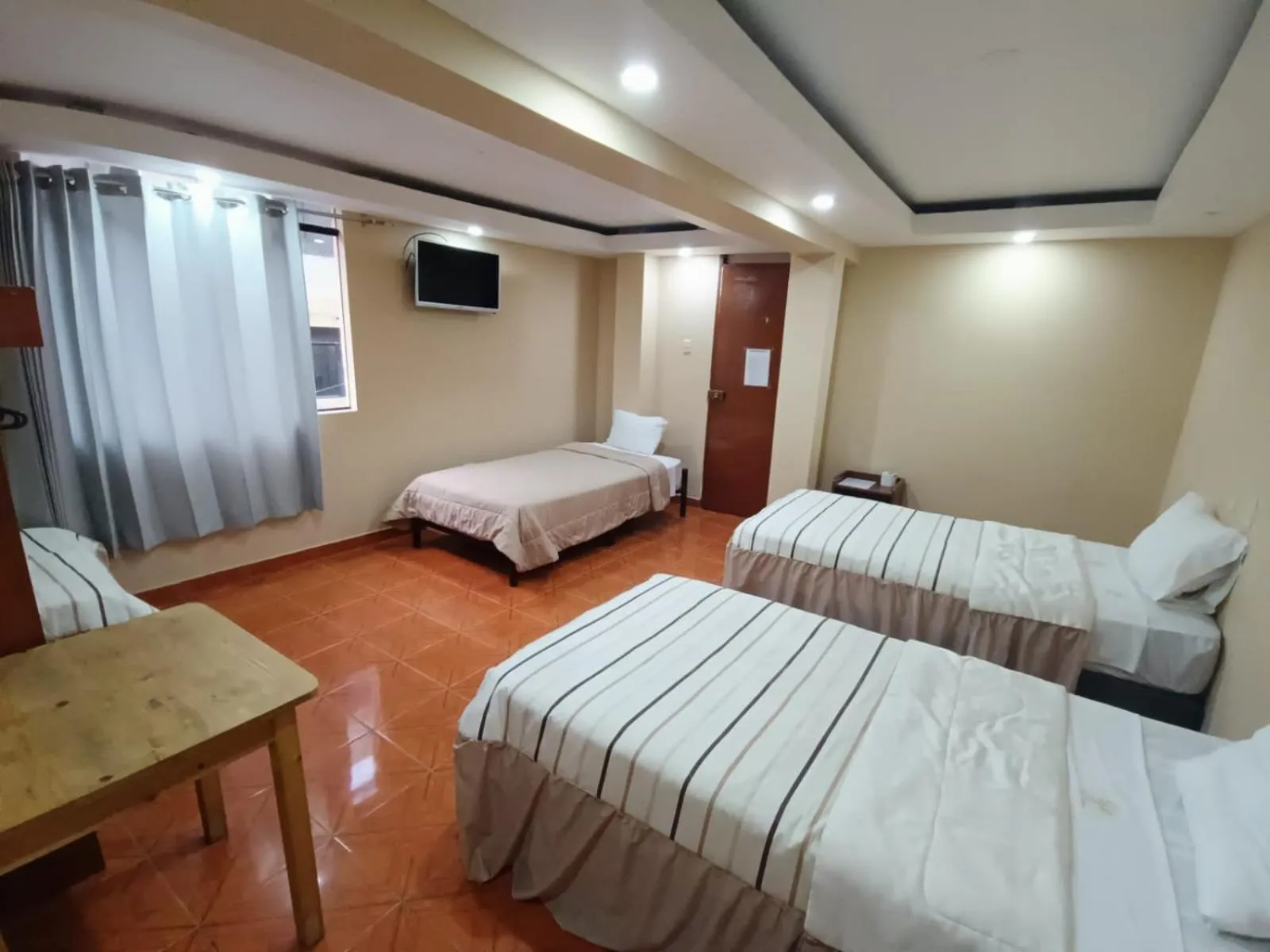 Bed in Hotel El Gran Patriarca