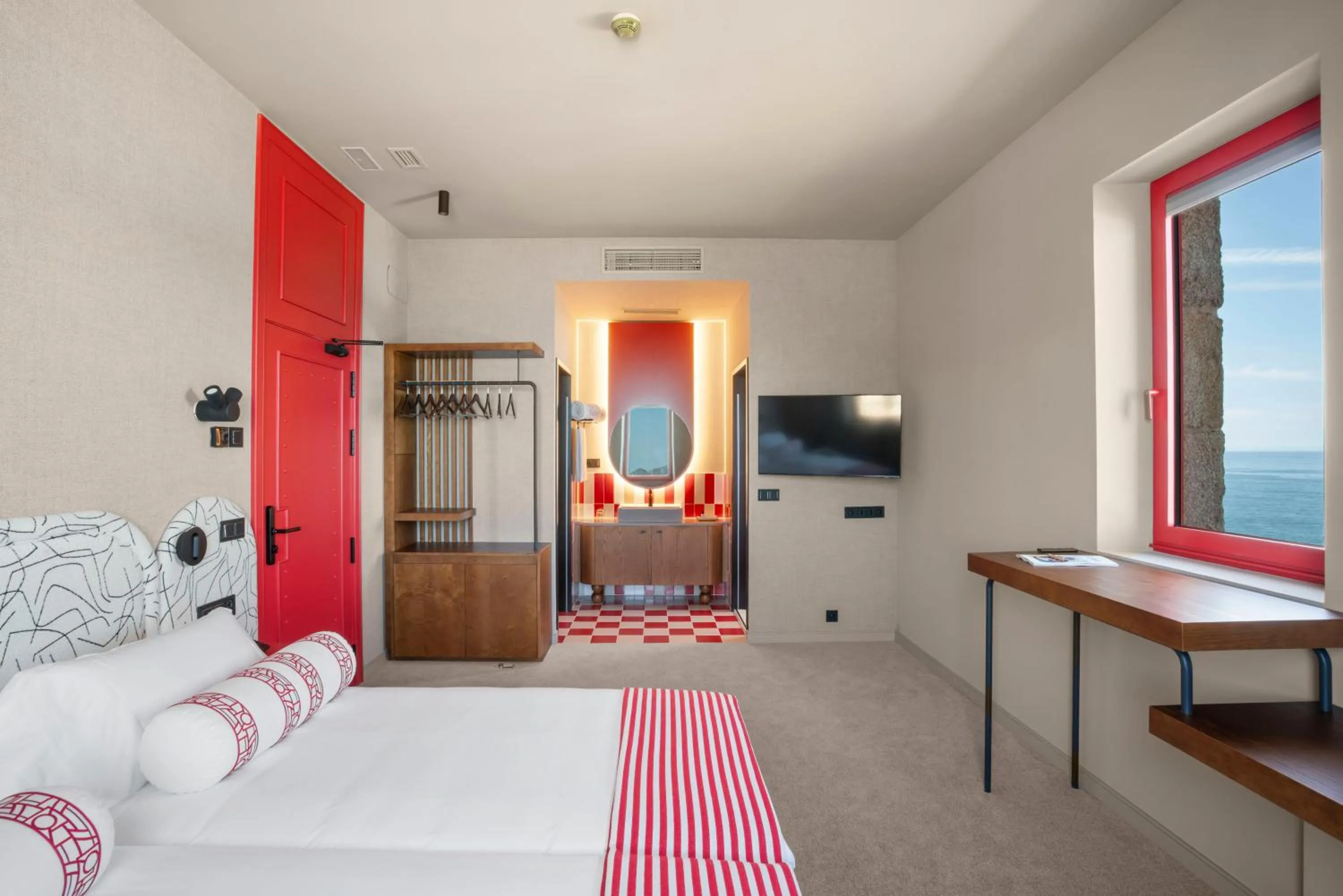 Bed in Hotel Boutique Faro Silleiro