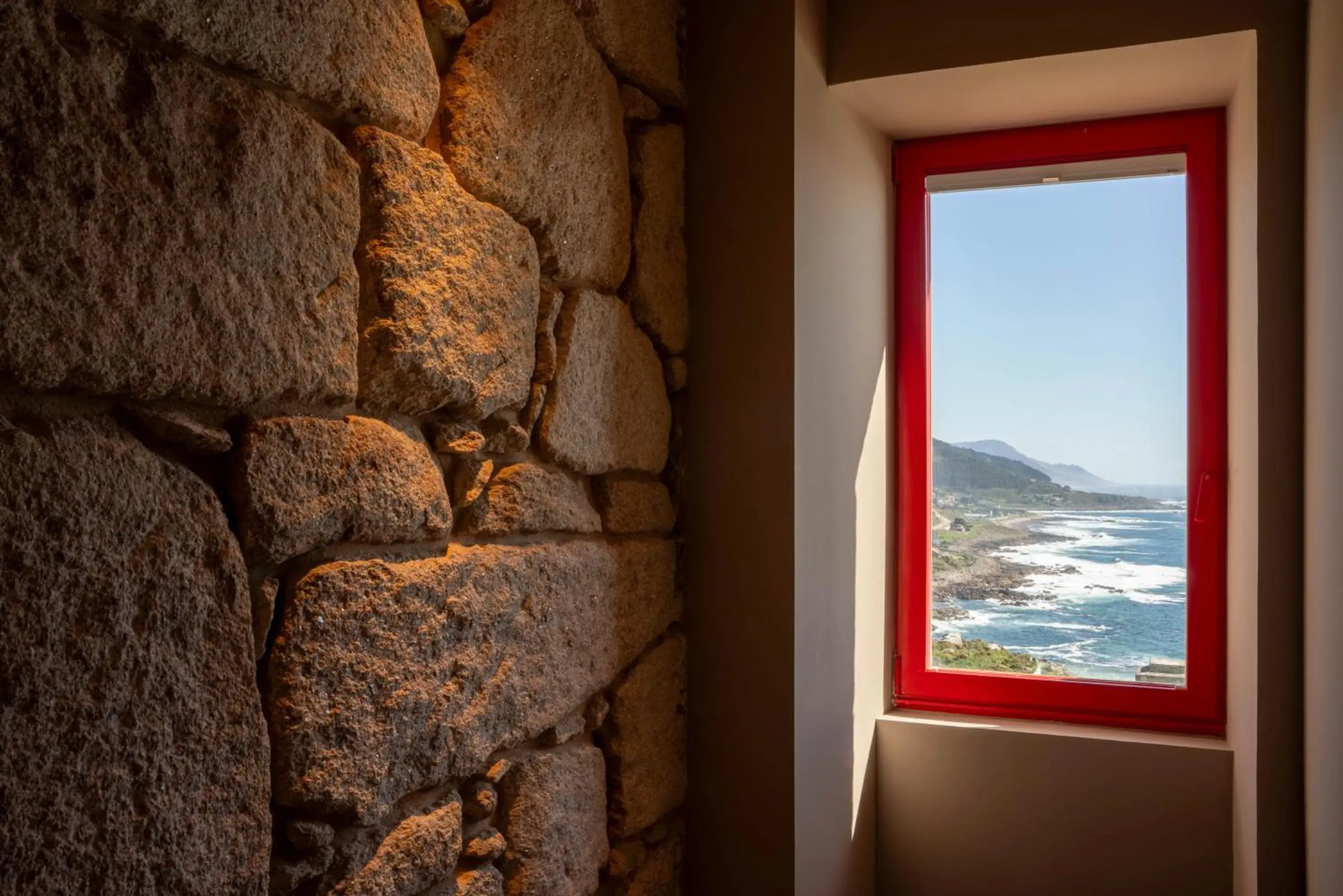 Sea view in Hotel Boutique Faro Silleiro Sea view in Hotel Boutique Faro Silleiro