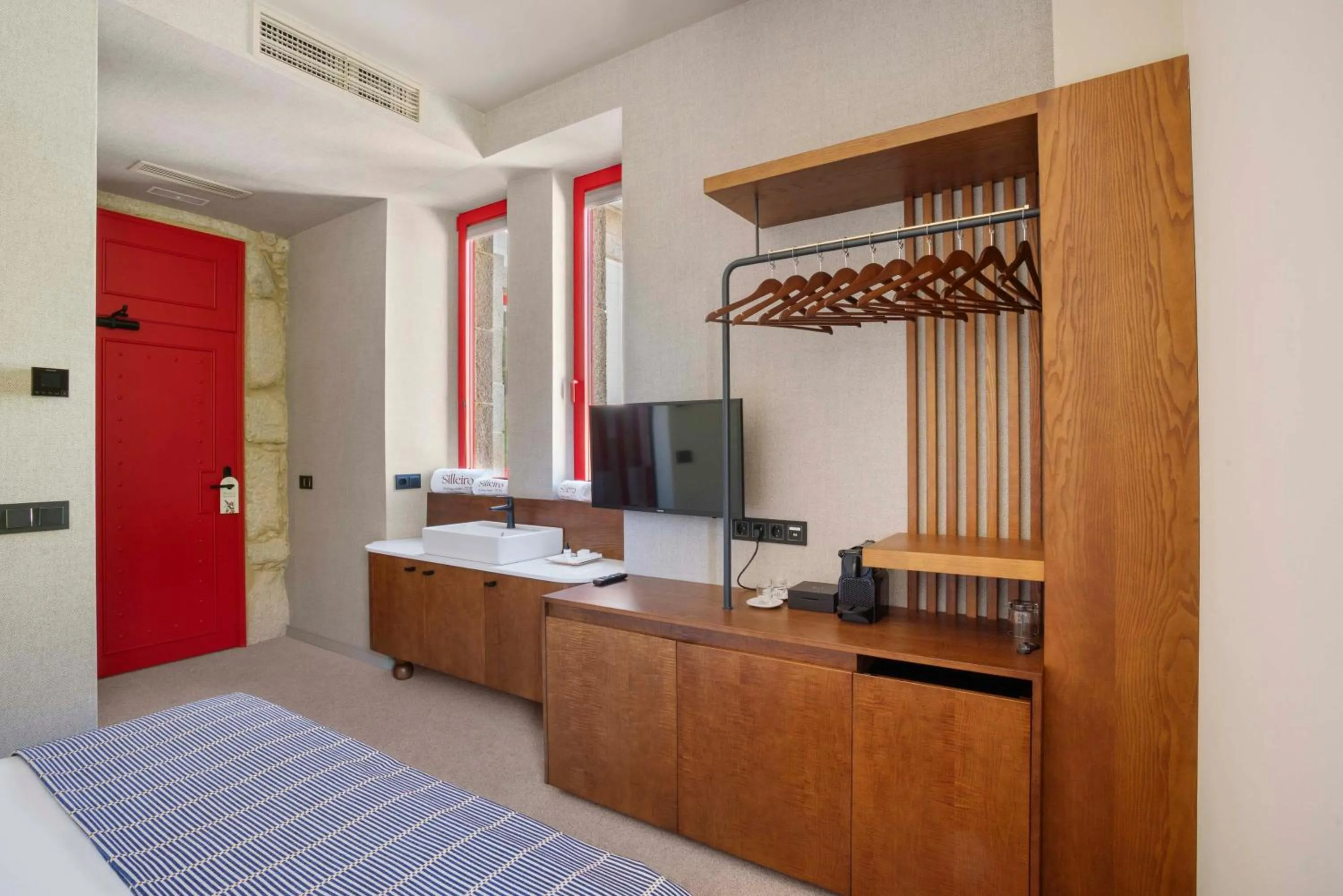 Bed in Hotel Boutique Faro Silleiro