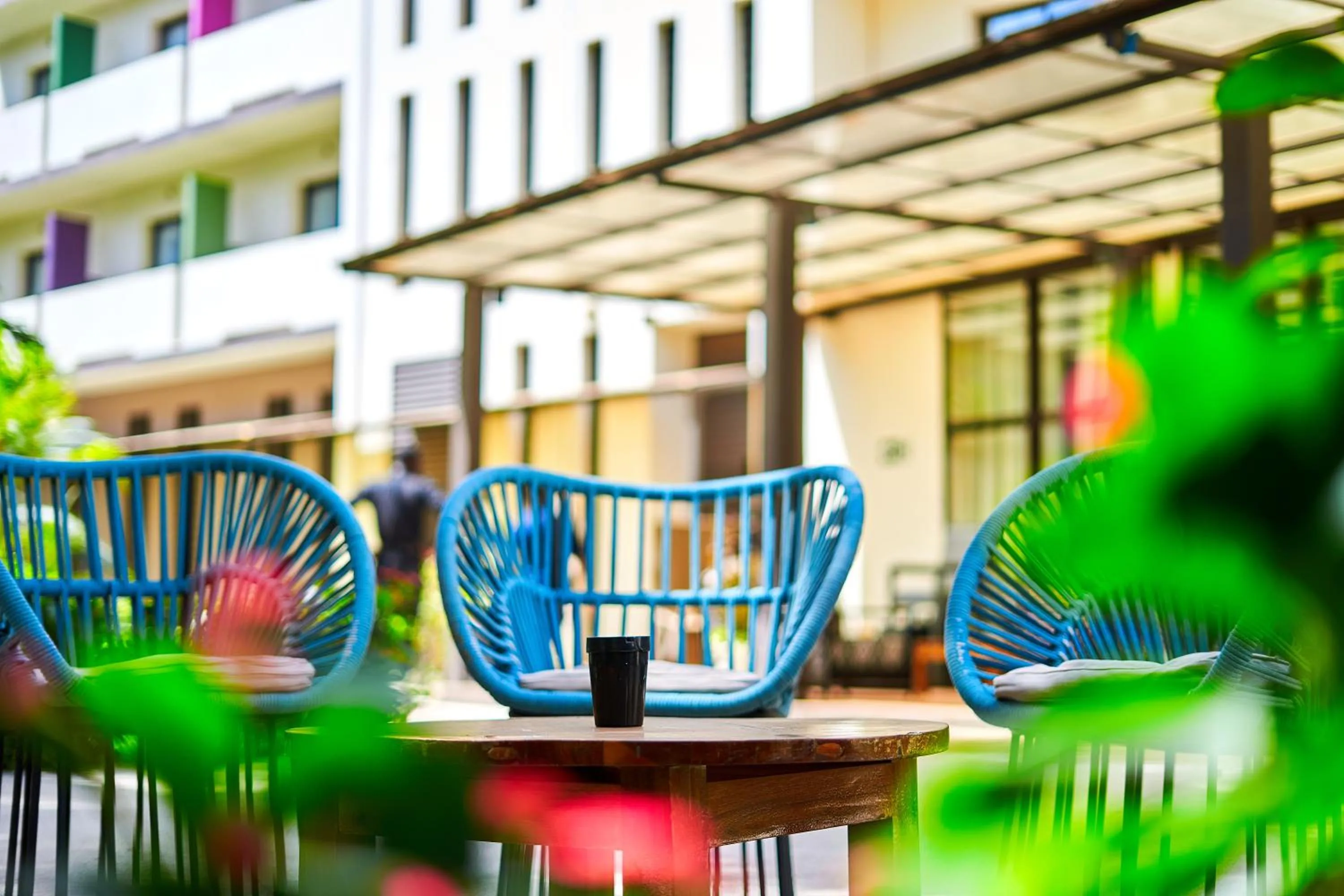 Balcony/Terrace in ONOMO Hotel Bamako