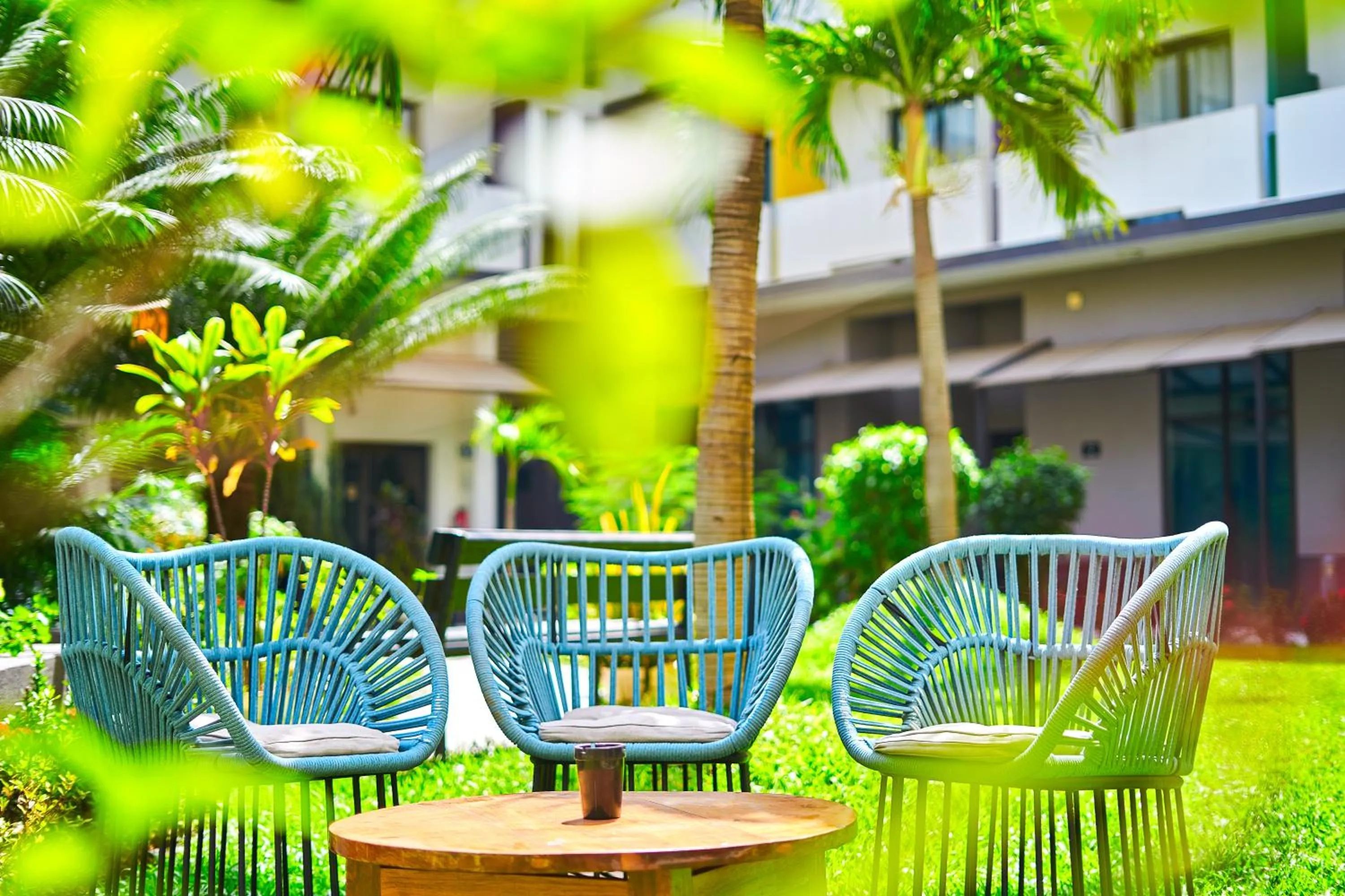 Patio in ONOMO Hotel Bamako