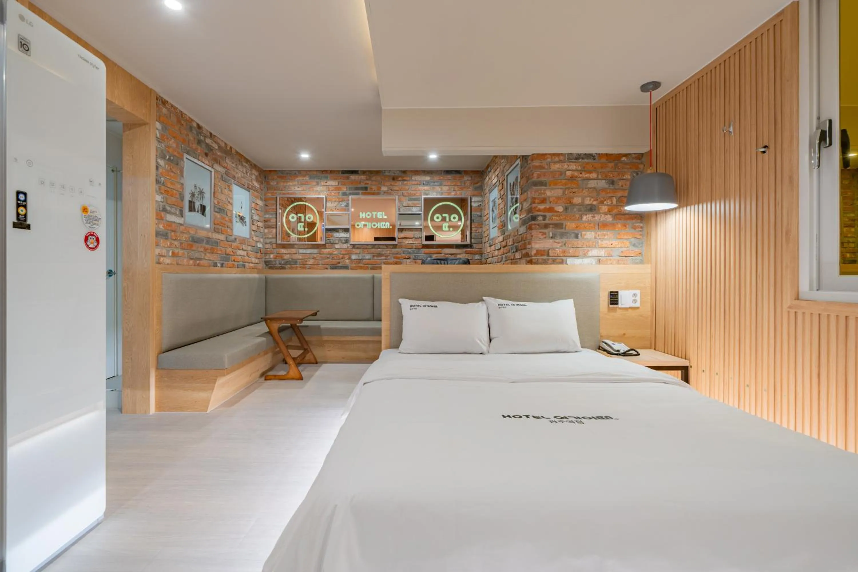 Bed in Hotel Yoegieottae Gwangju Station