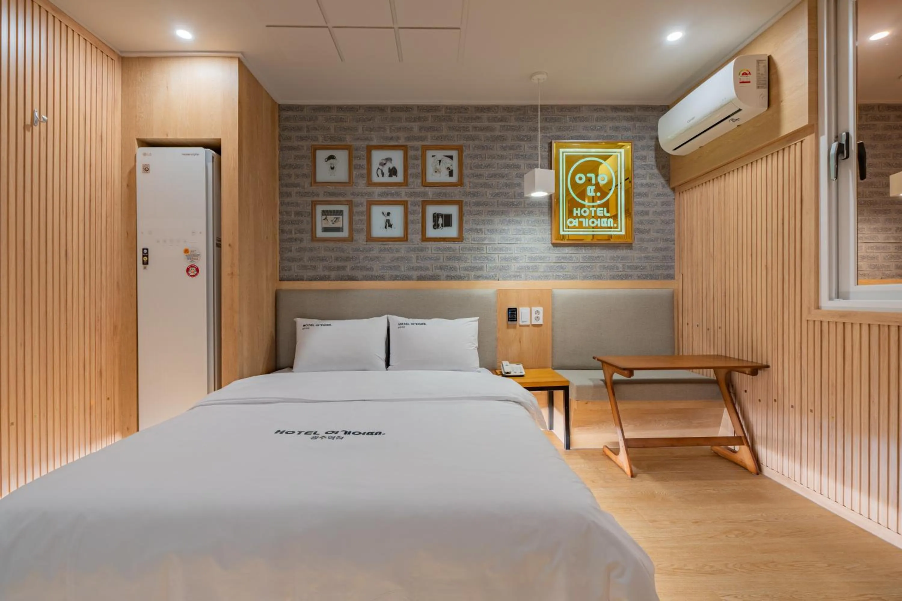 Bed in Hotel Yoegieottae Gwangju Station