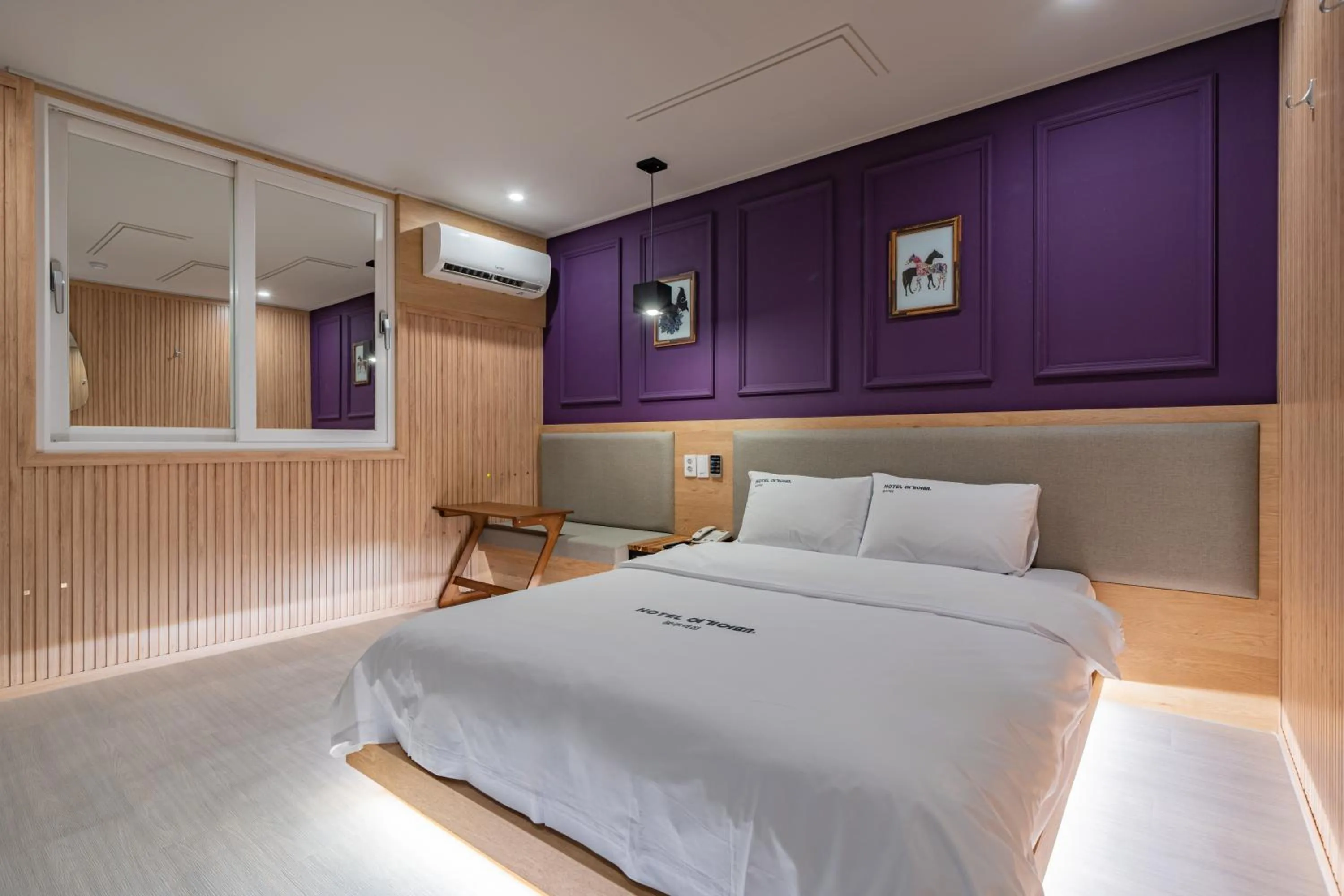 Bed in Hotel Yoegieottae Gwangju Station