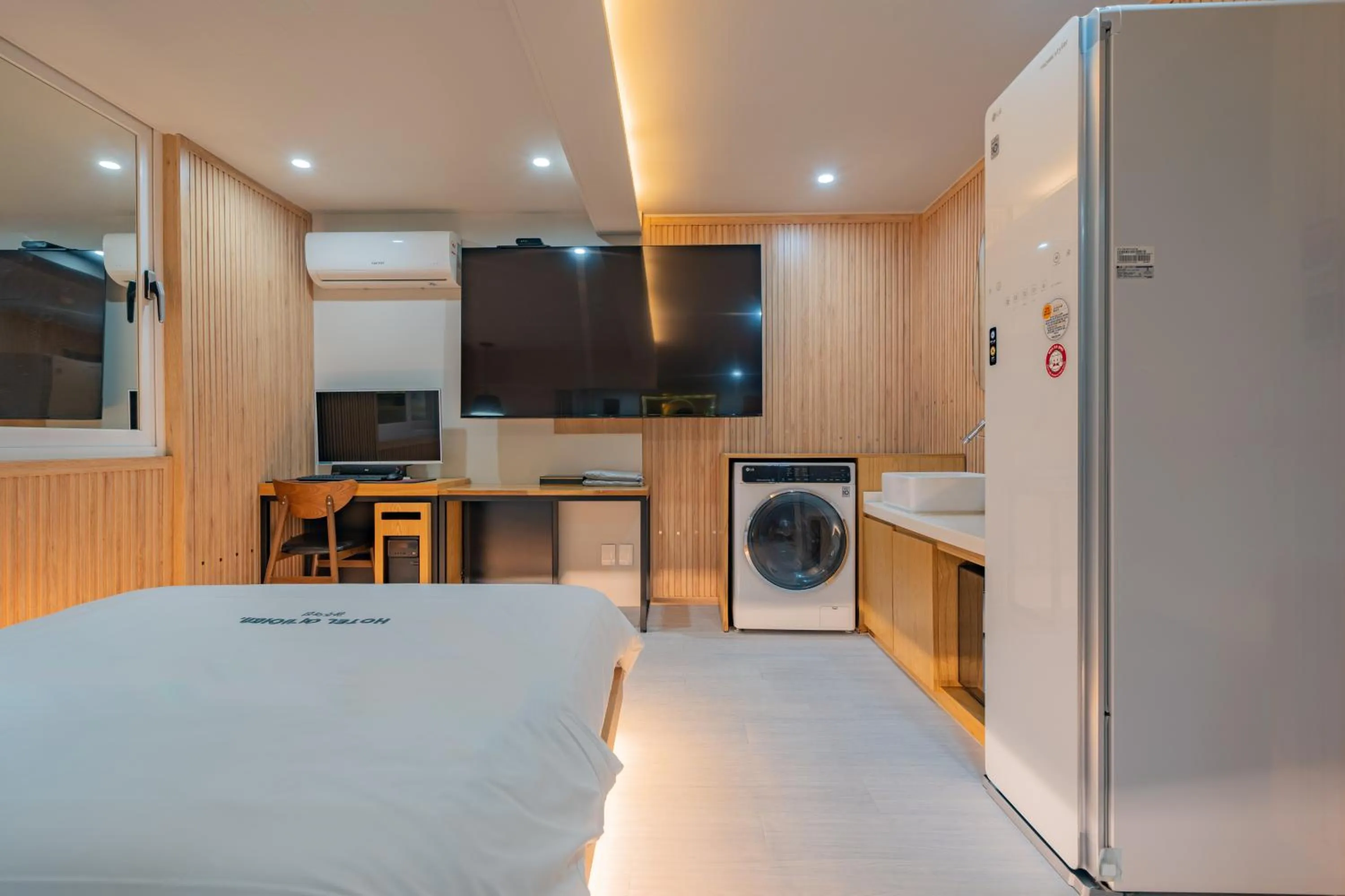 TV and multimedia, Bed in Hotel Yoegieottae Gwangju Station