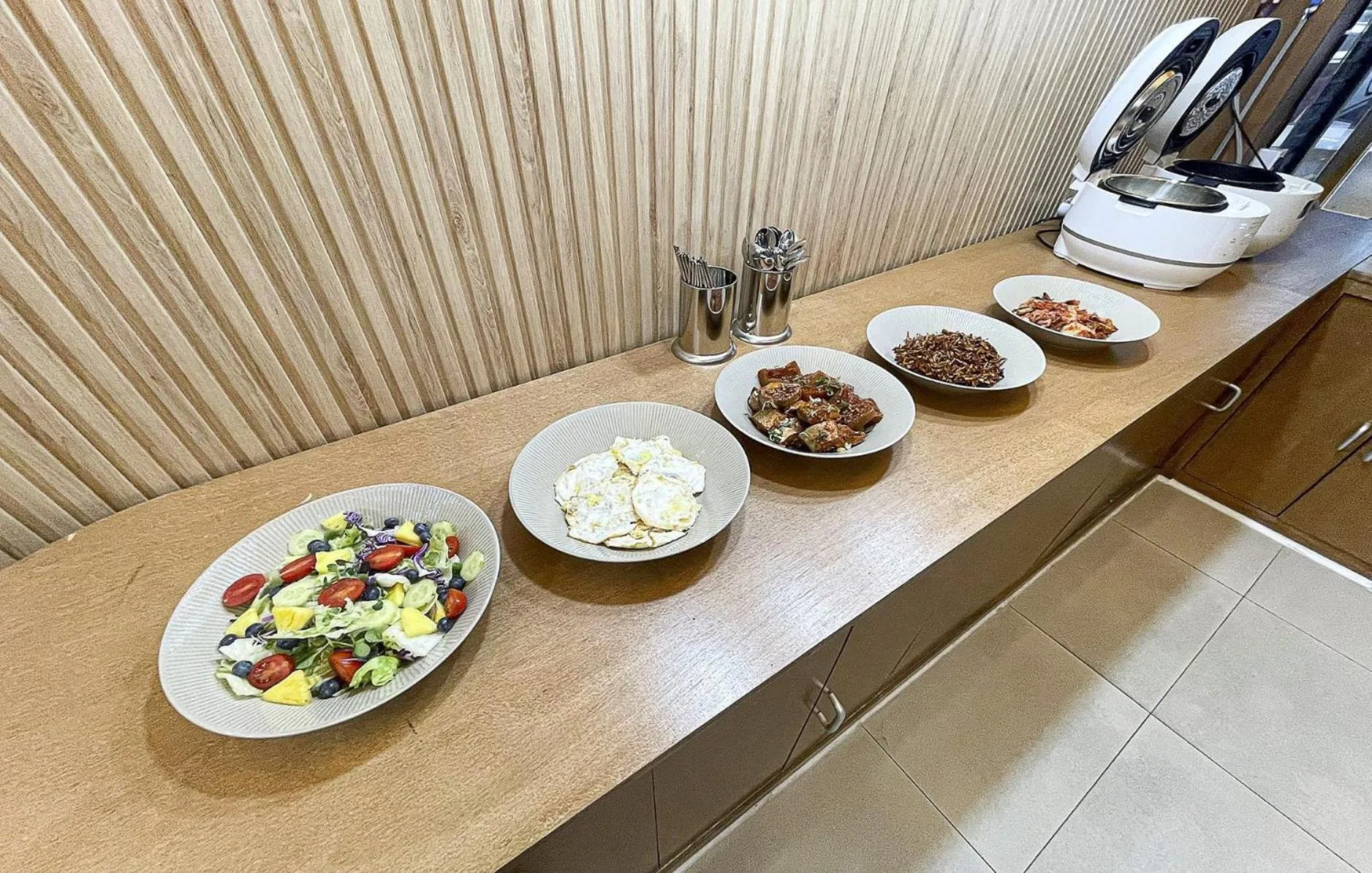 Breakfast in Hotel Yoegieottae Gwangju Station