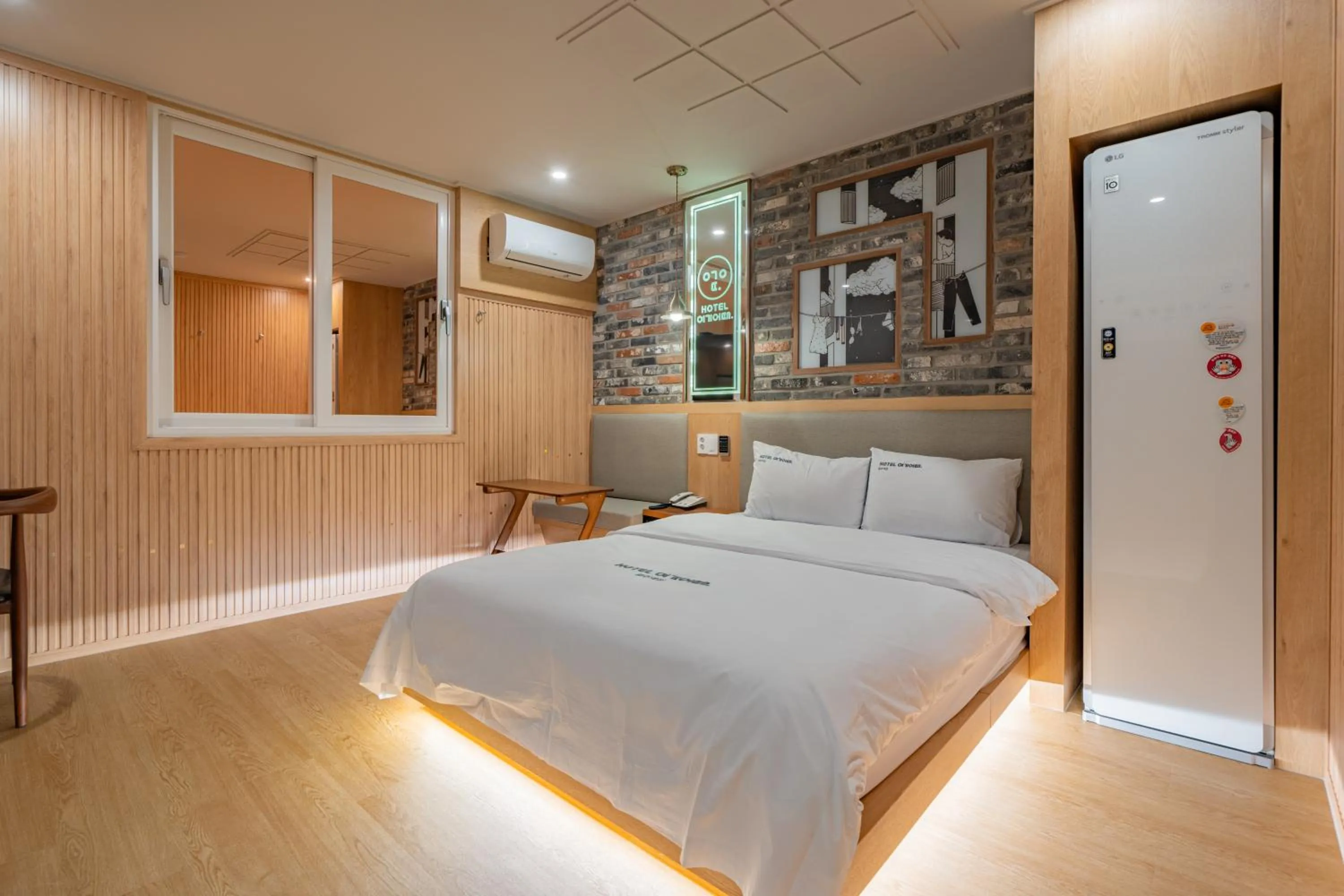 Bed in Hotel Yoegieottae Gwangju Station