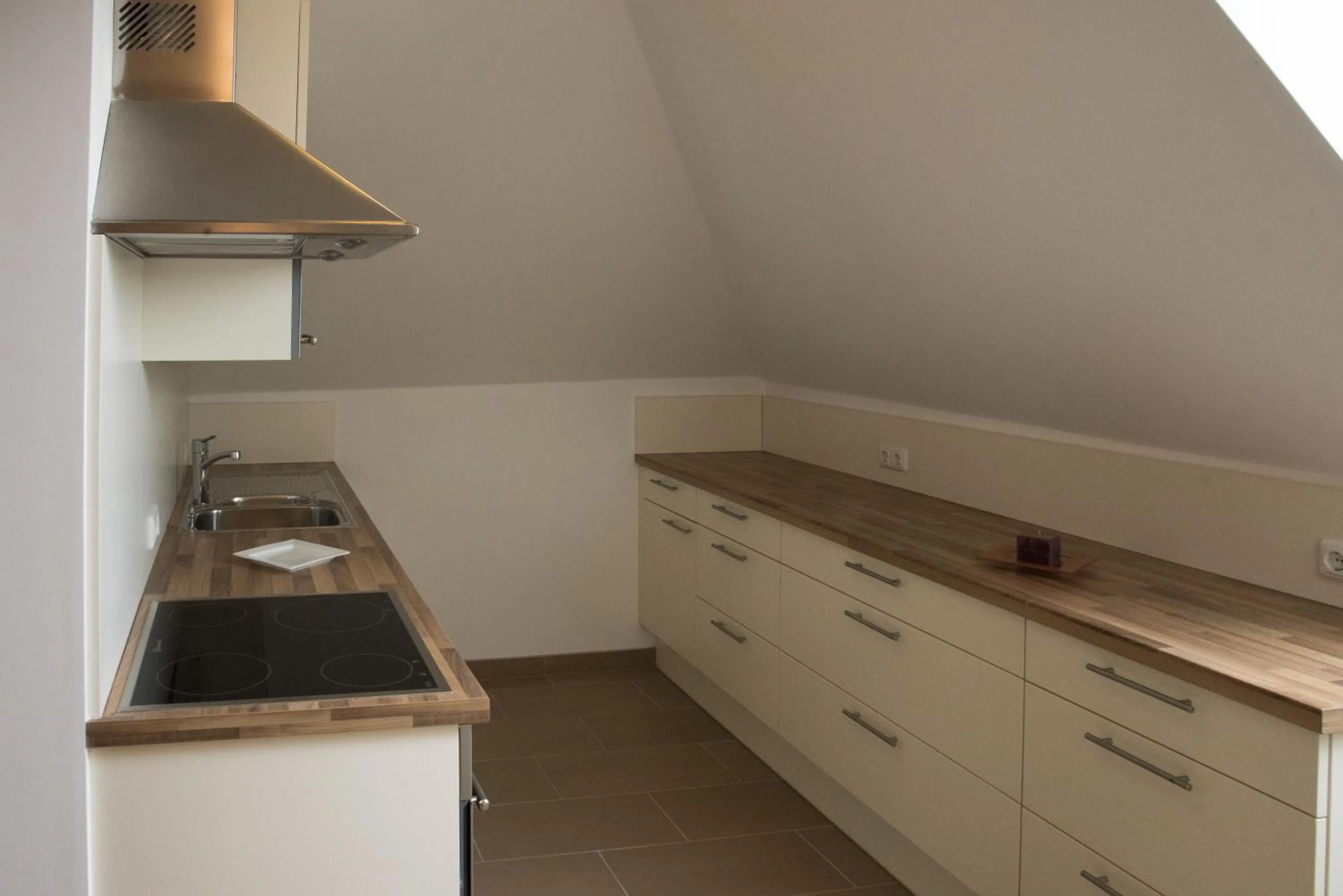 Kitchen or kitchenette in Langs Wirtshaus