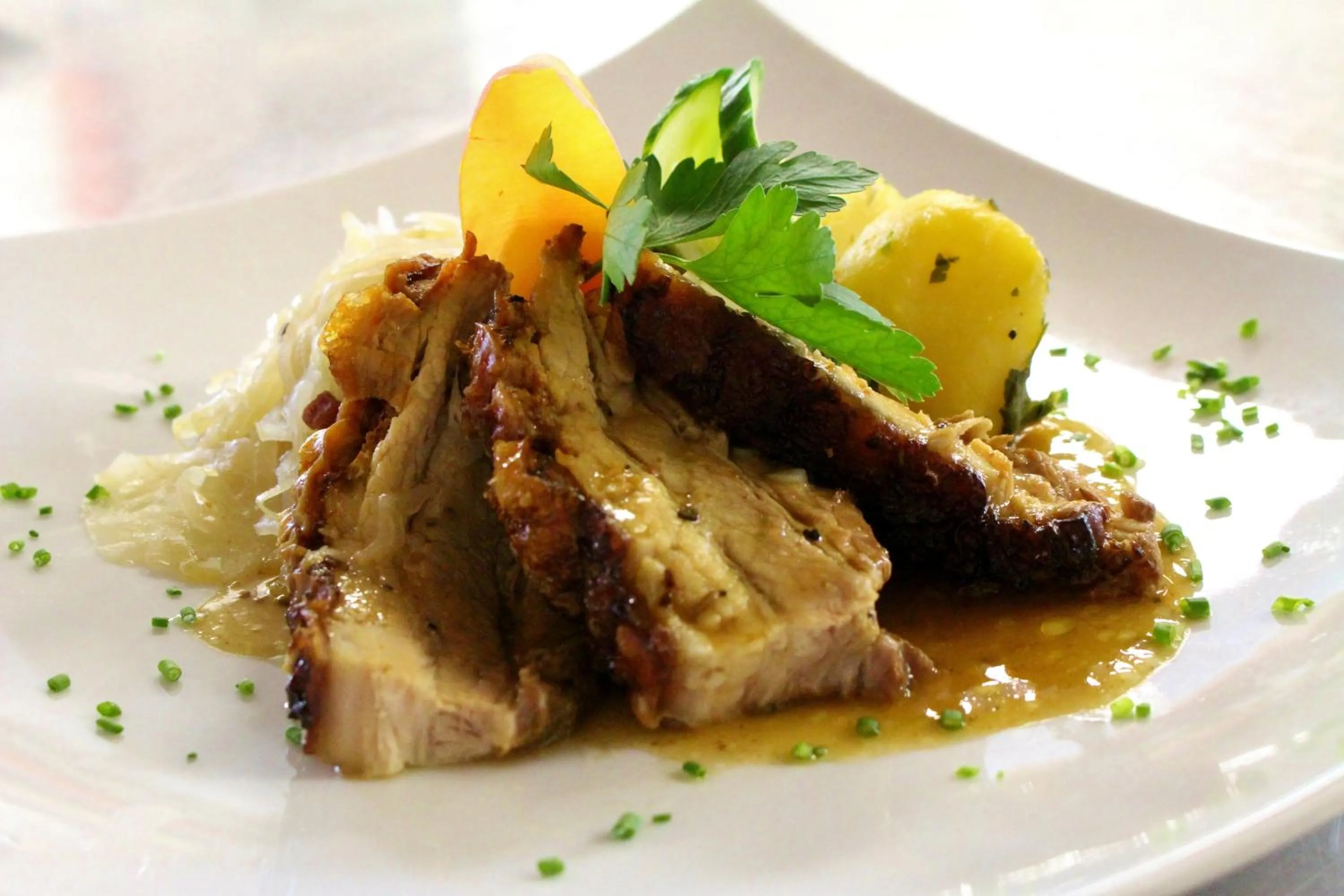 Food close-up in Langs Wirtshaus