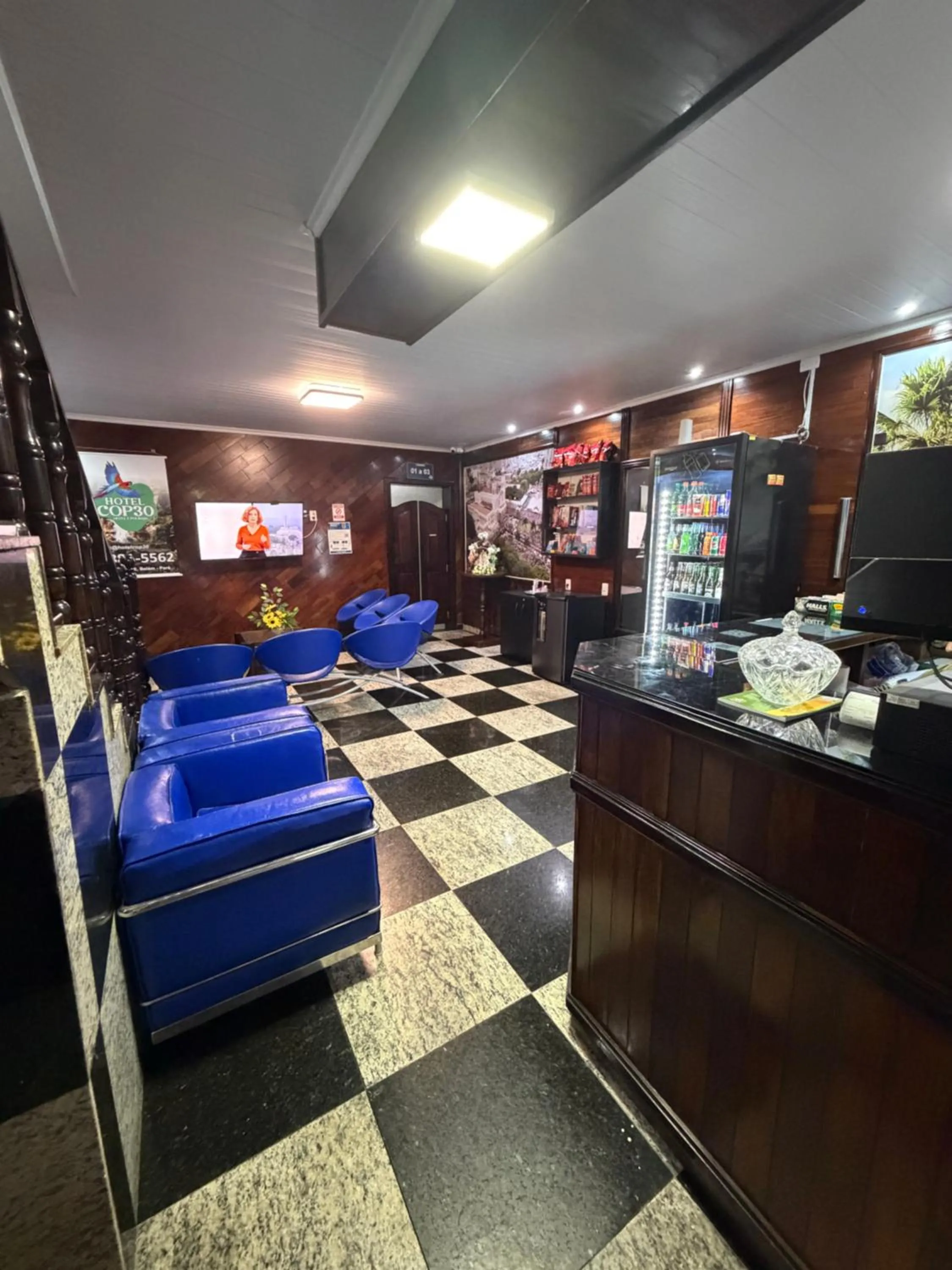 Lobby or reception in AmazHost - Hotel COP 30