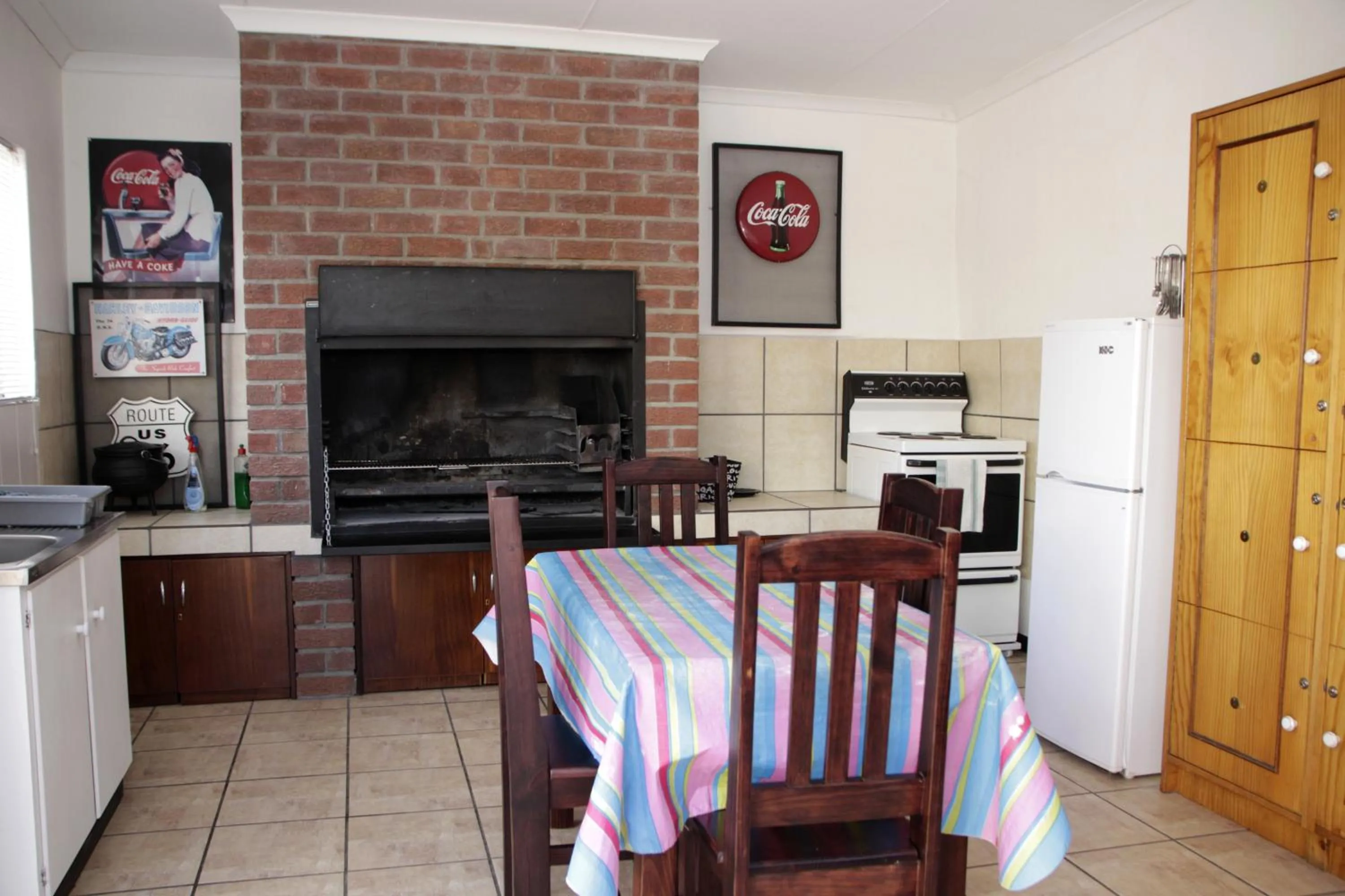 Dining area in Laings Lodge