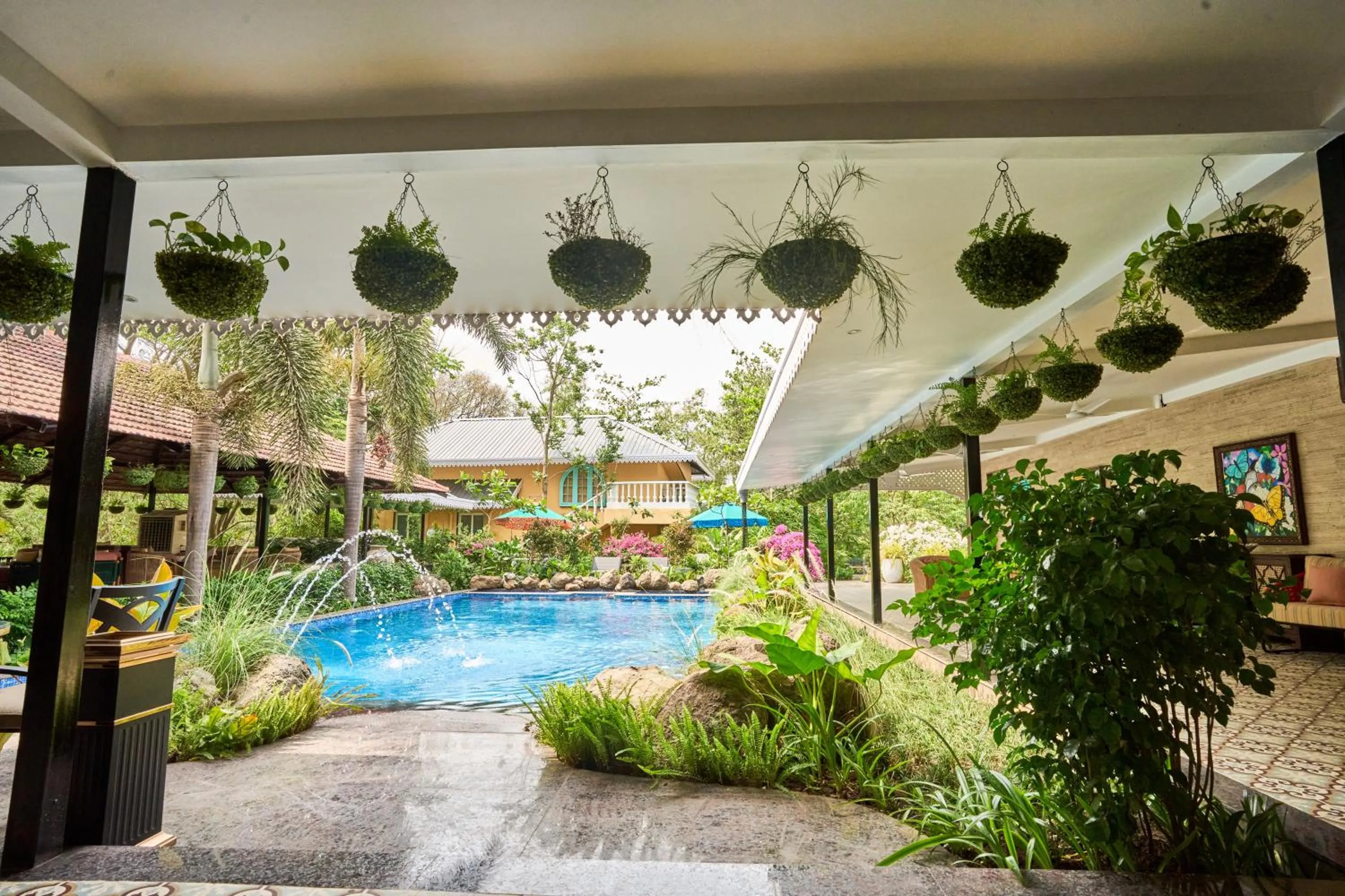 Swimming pool in Mayfair Manor Alibag