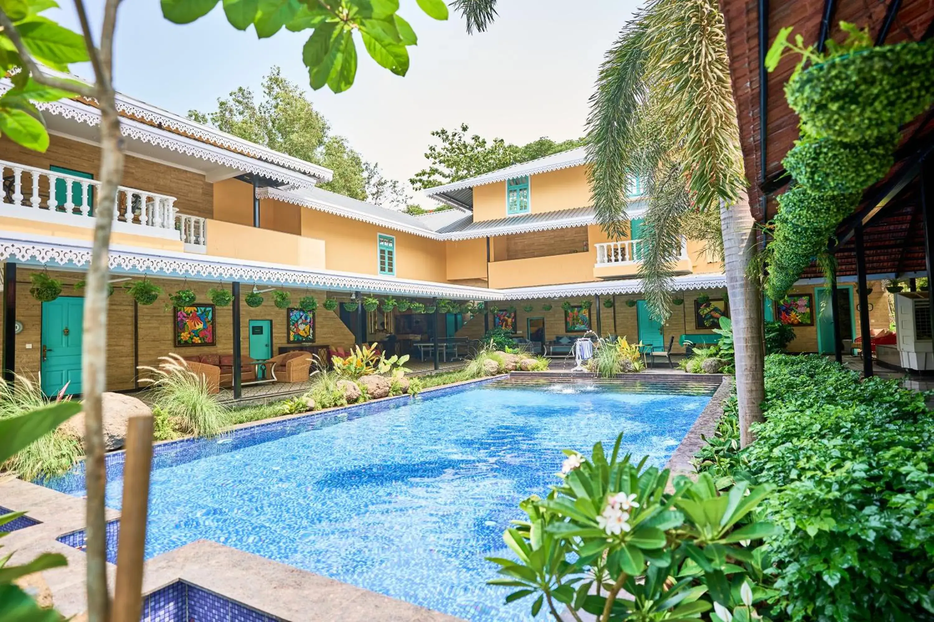 Swimming pool in Mayfair Manor Alibag Swimming pool in Mayfair Manor Alibag