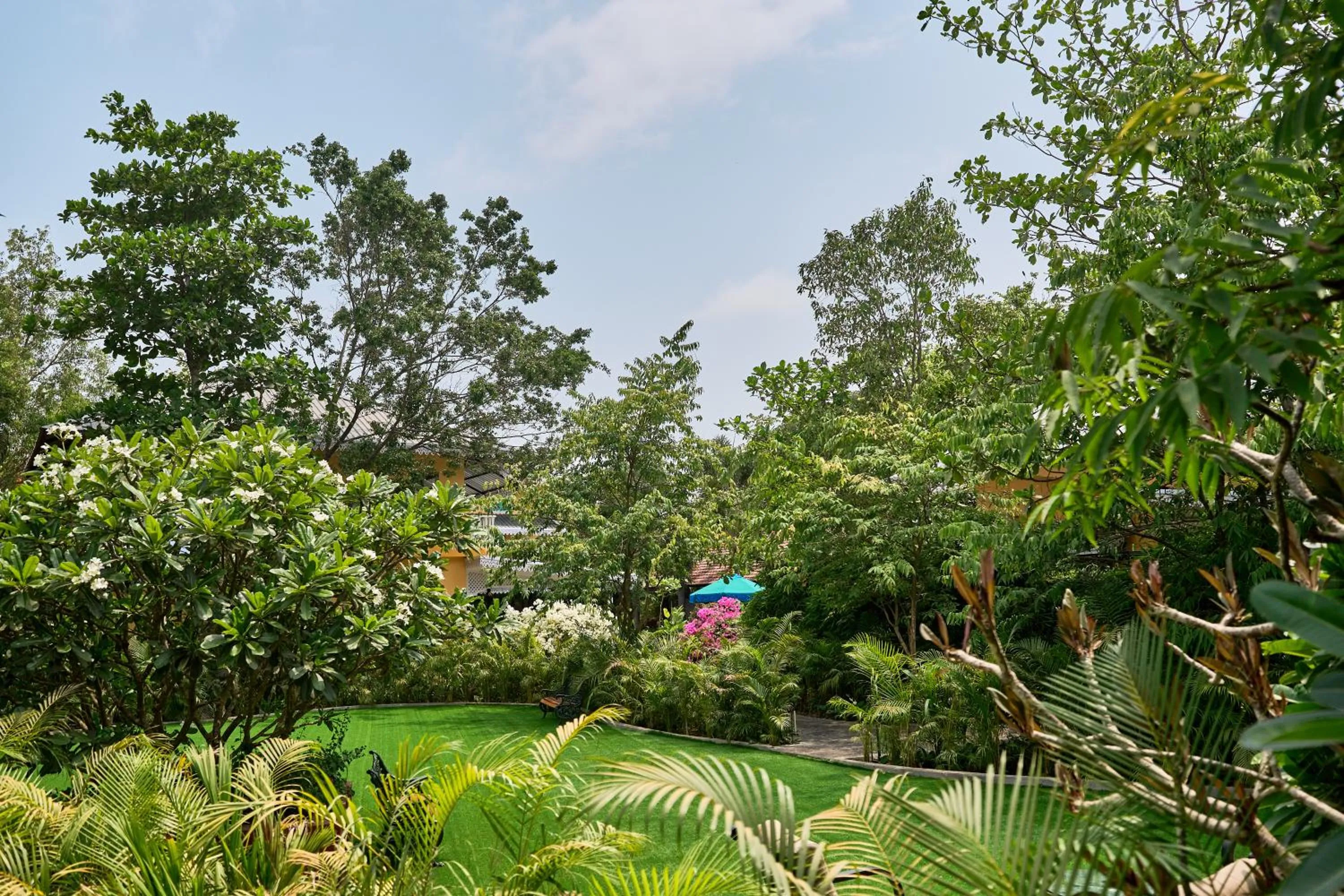 Garden in Mayfair Manor Alibag