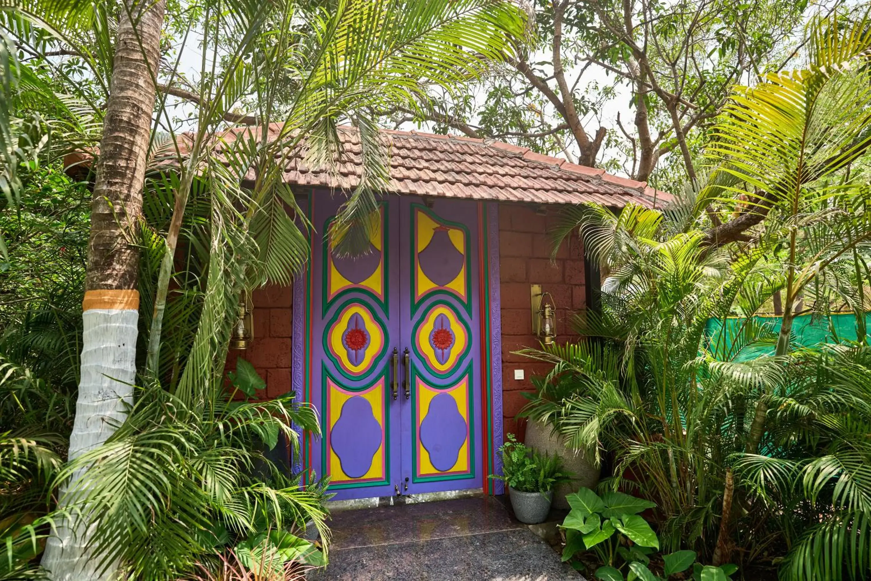 Garden view in Mayfair Manor Alibag Garden view in Mayfair Manor Alibag