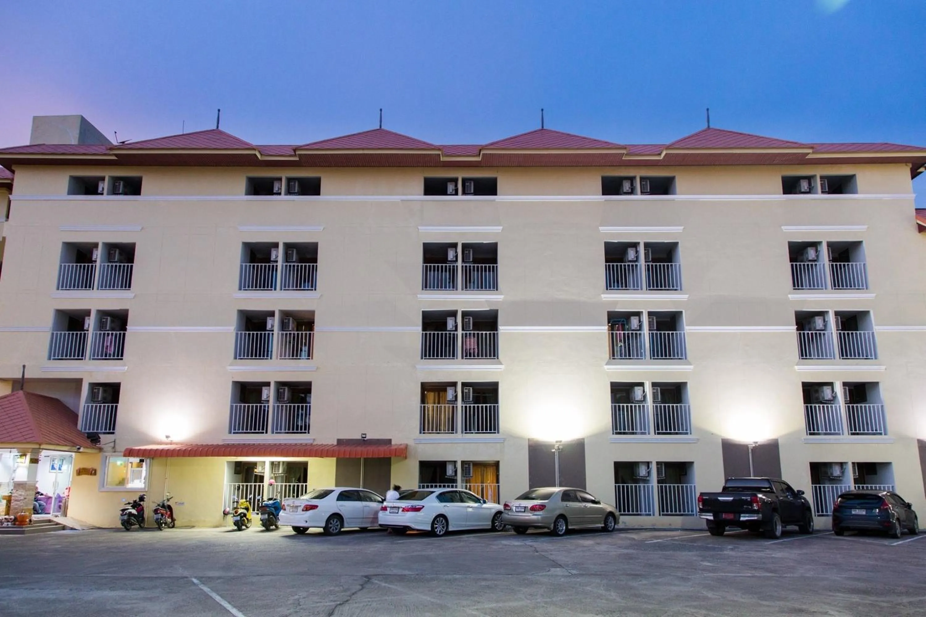 Property building in Eco Hostel Hua Hin