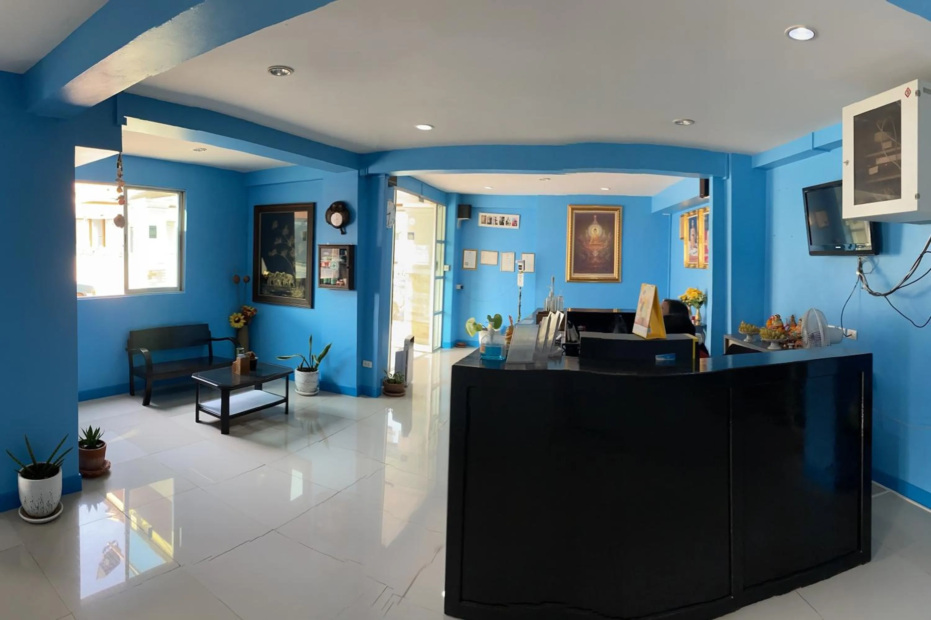 Lobby or reception in Eco Hostel Hua Hin