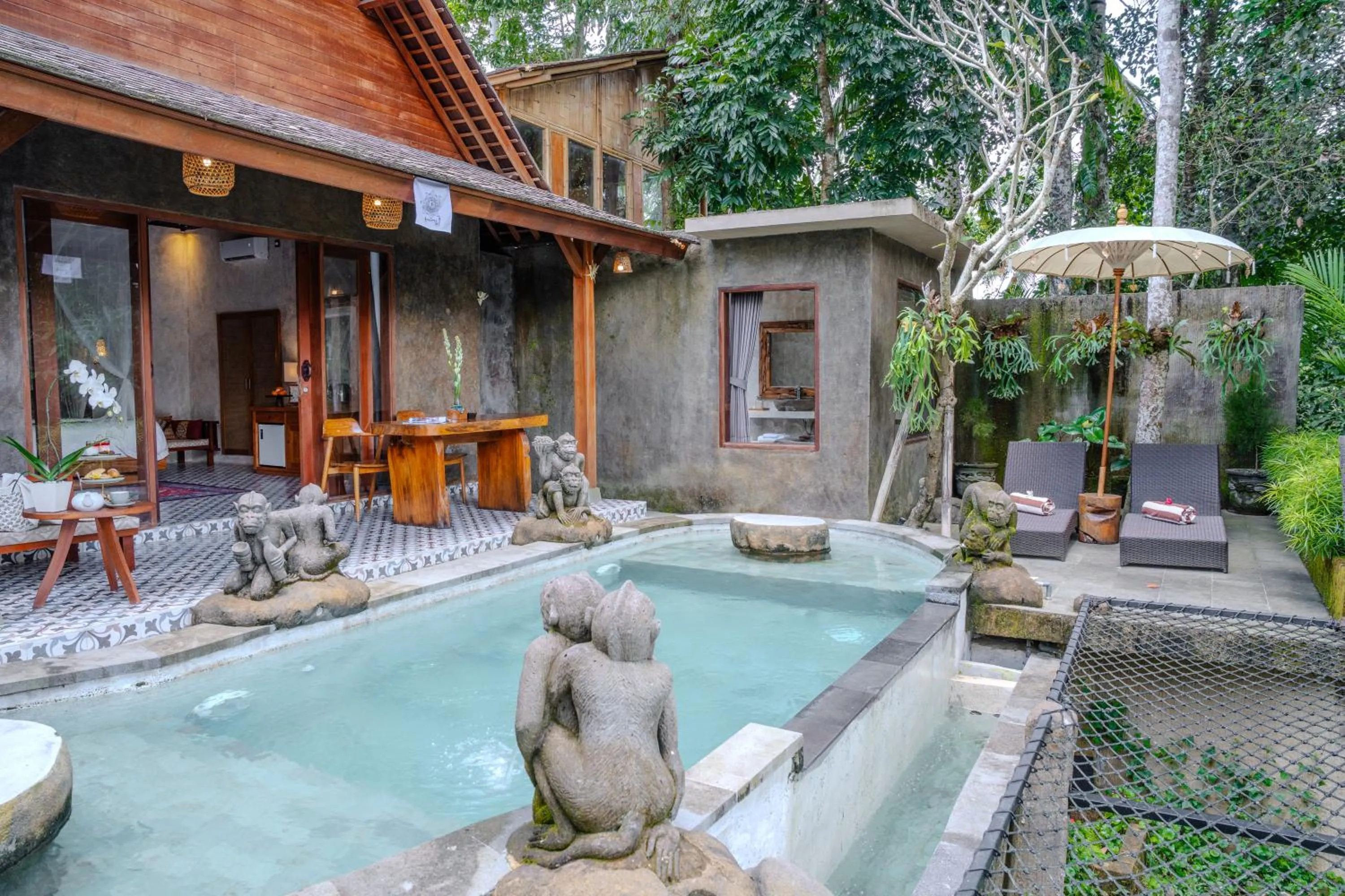 Patio in Hoshi Jungle Resort by Dhananjaya Hospitality