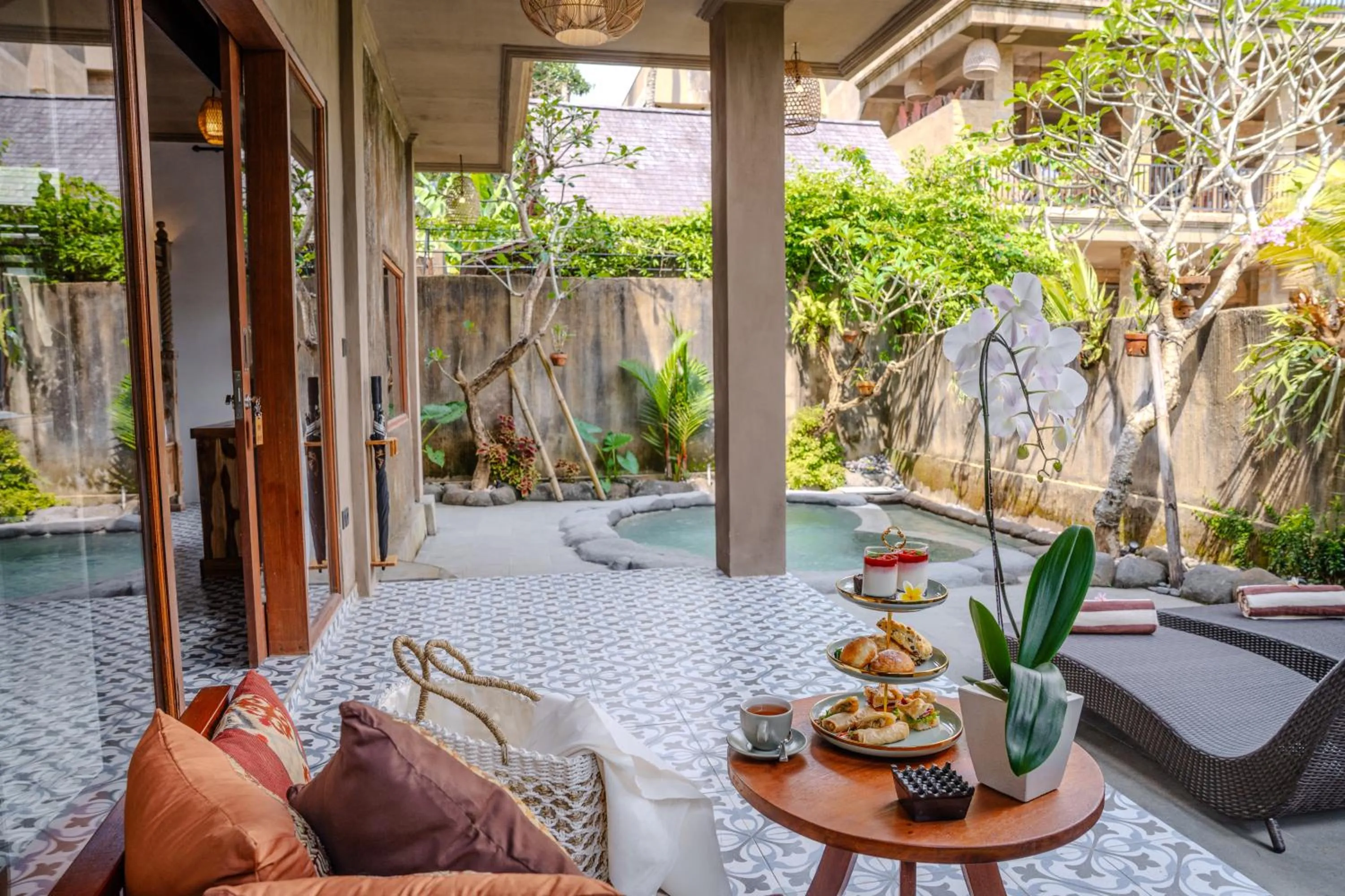 Patio in Hoshi Jungle Resort by Dhananjaya Hospitality
