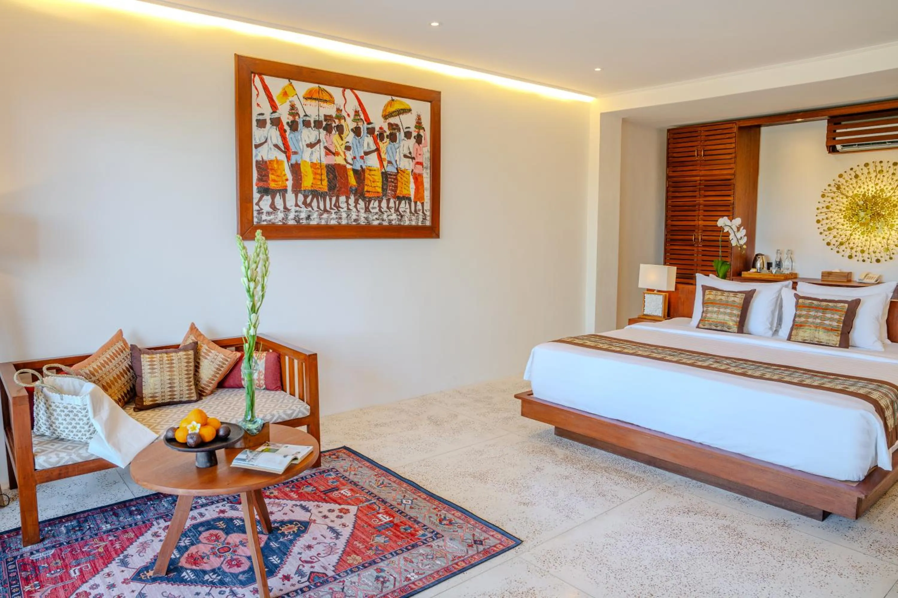 Bed in Hoshi Jungle Resort by Dhananjaya Hospitality