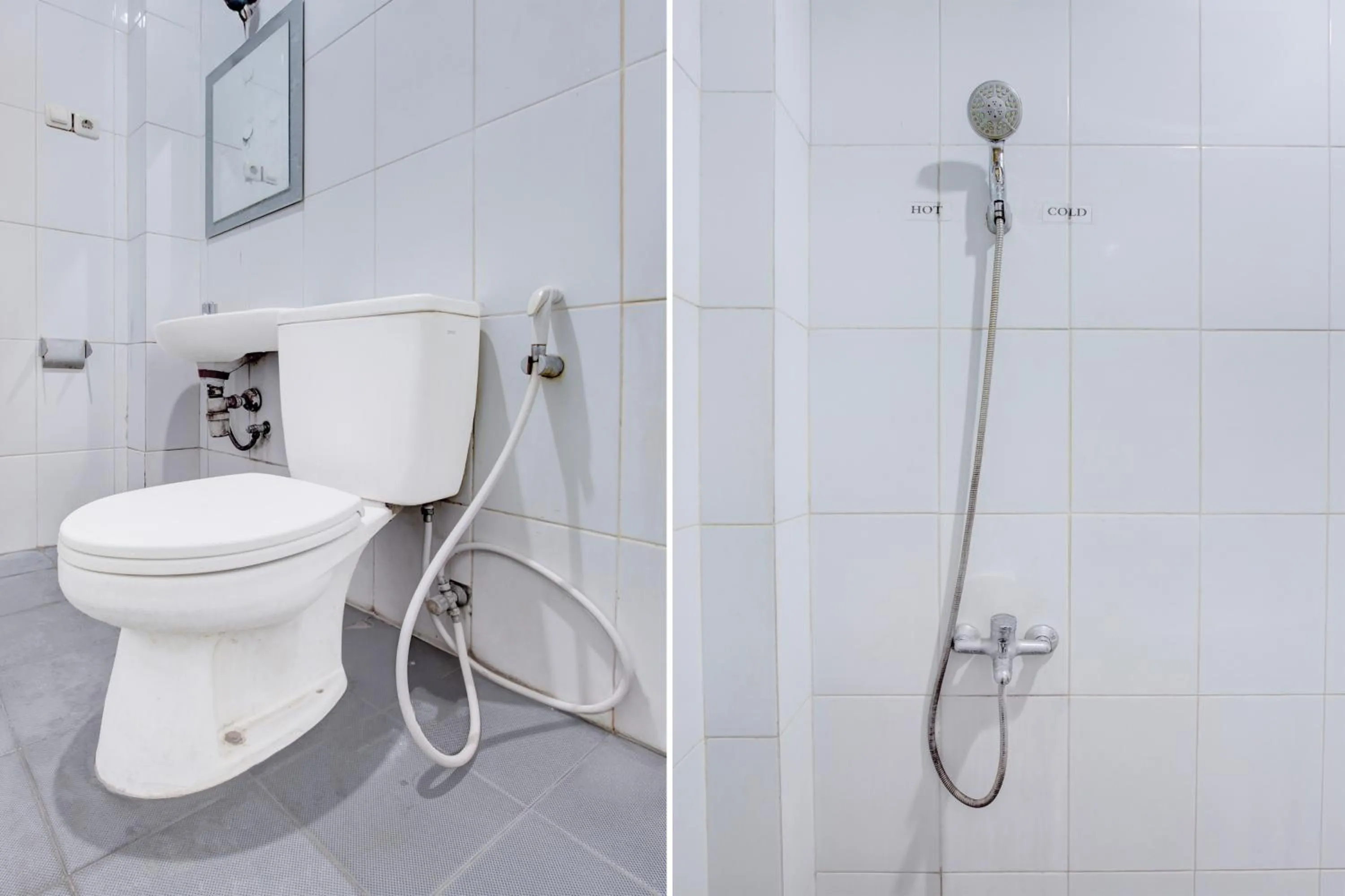 Bathroom in Collection O Jalan Malioboro Near Lempuyangan Station Formerly Hotel Vala