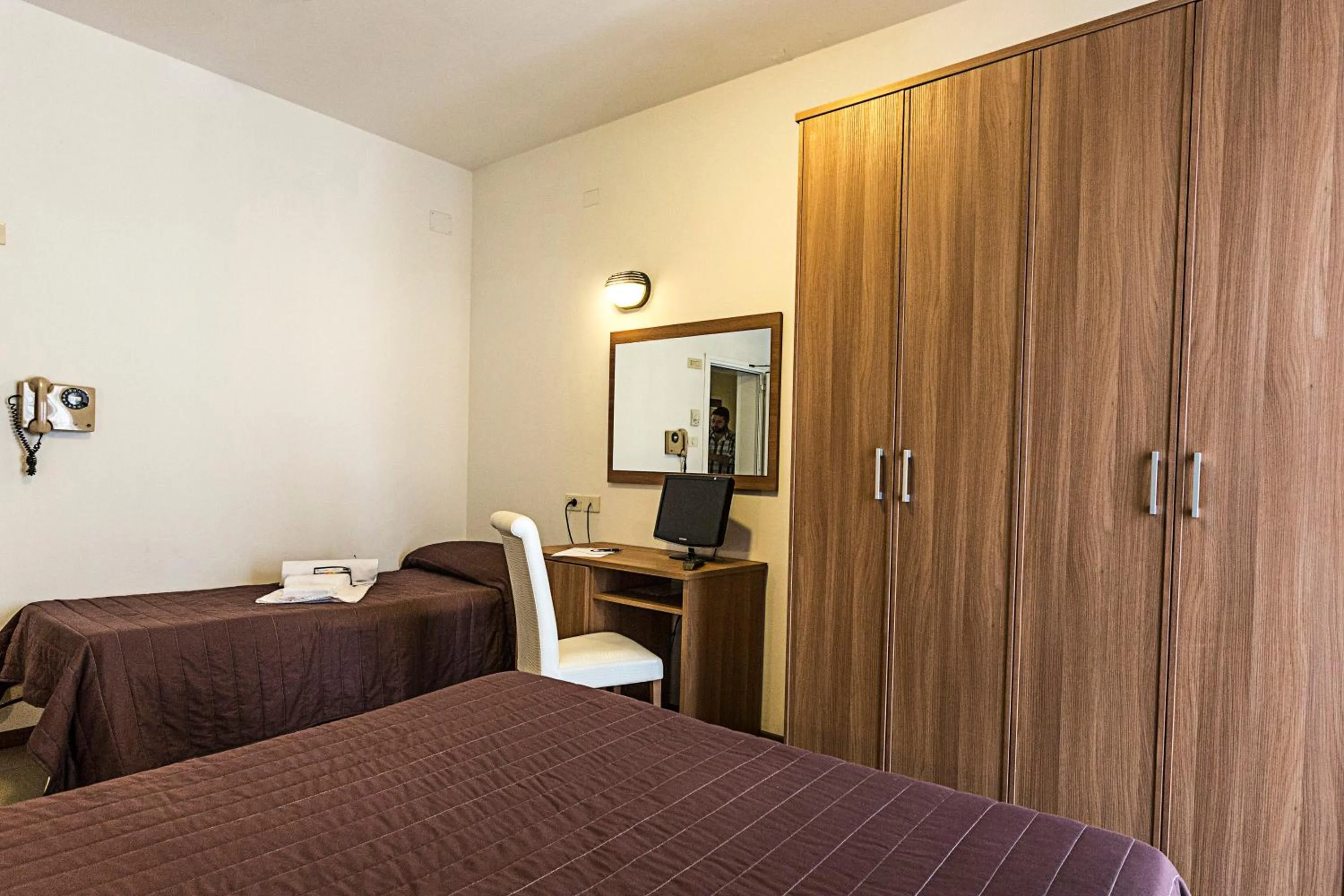 Bedroom, Bed in Hotel Vela D'Oro