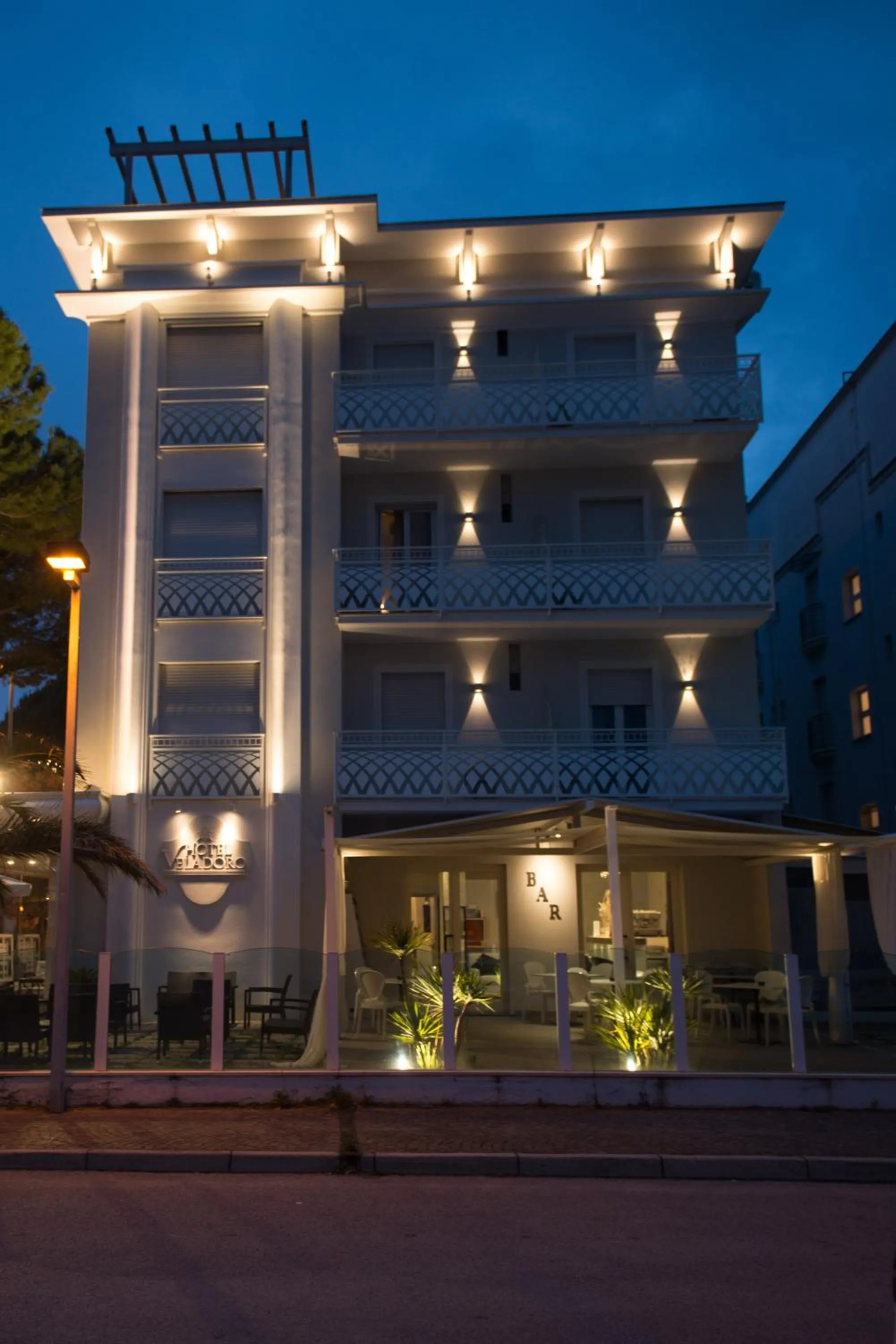 Facade/entrance in Hotel Vela D'Oro