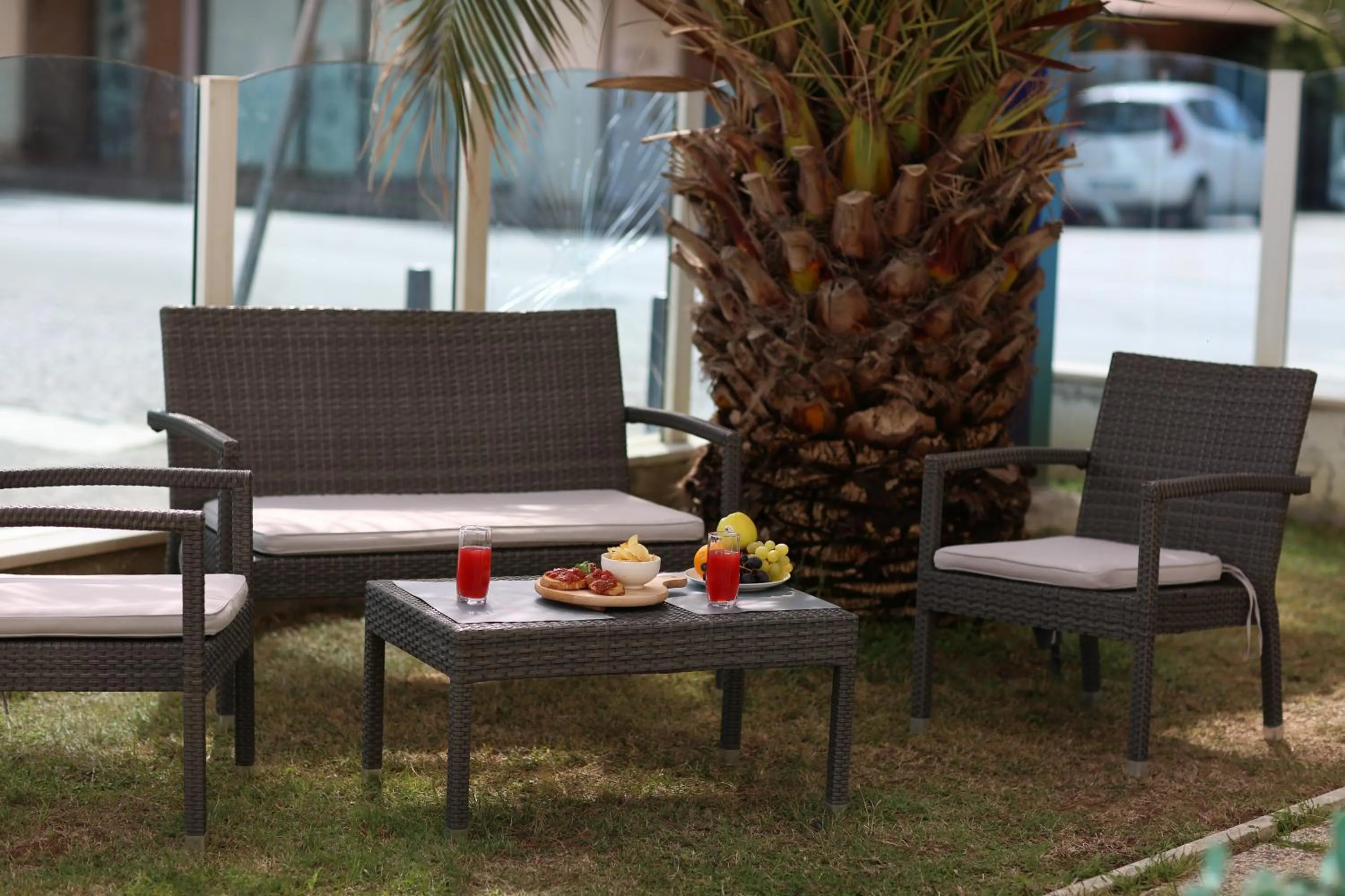 Garden in Hotel Vela D'Oro