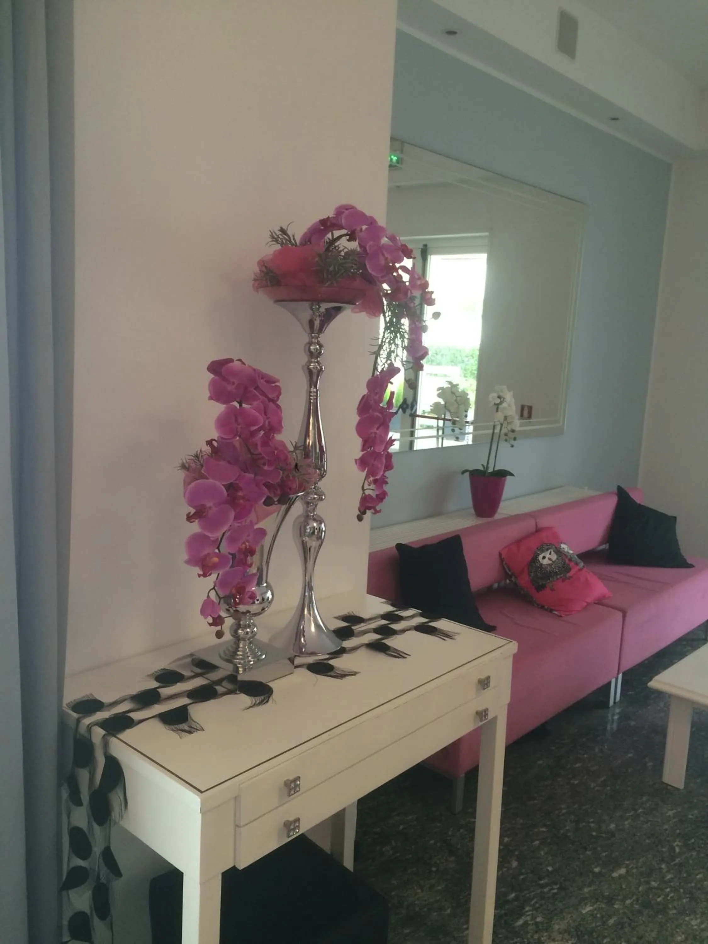 Decorative detail in Hotel Vela D'Oro