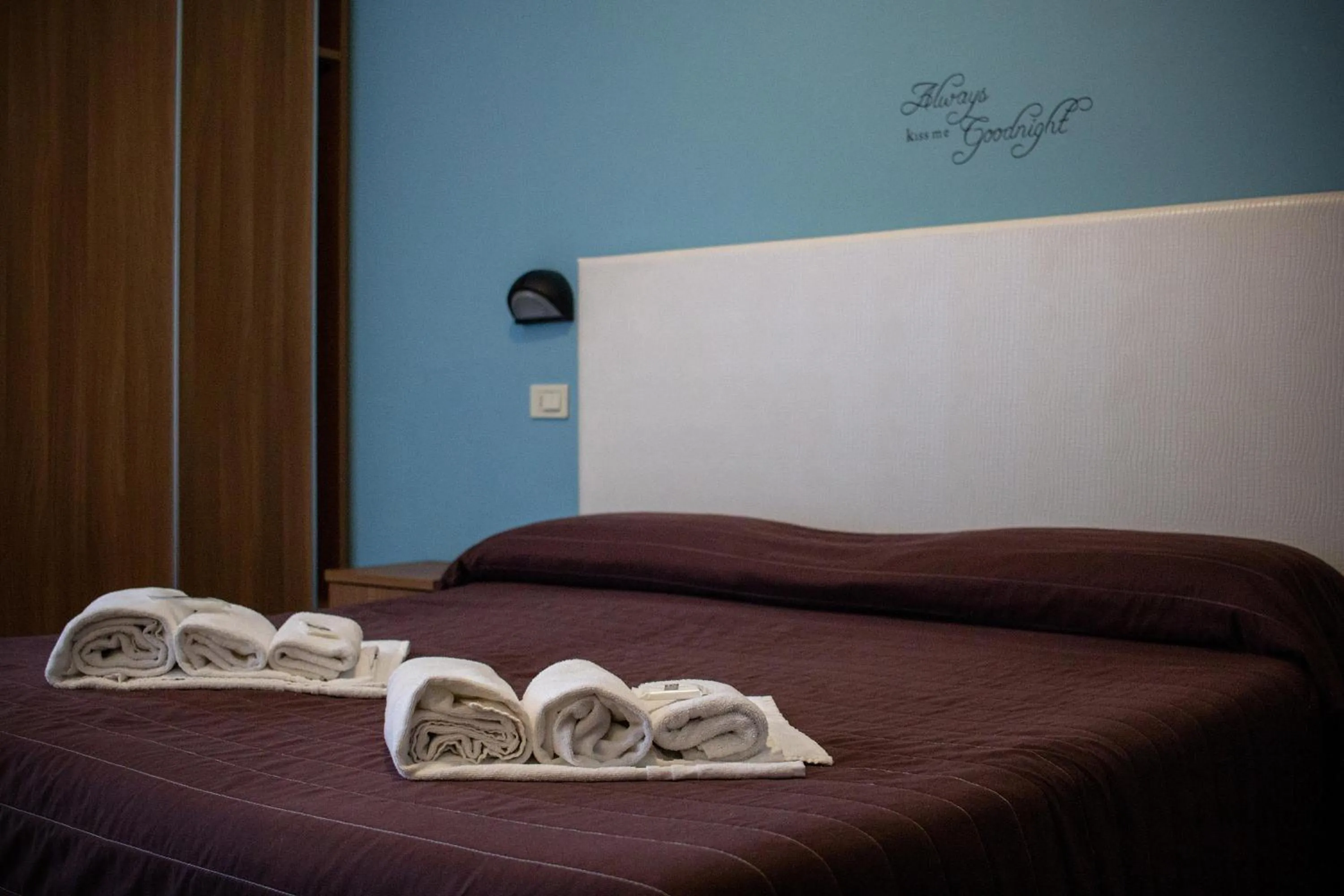 Bed in Hotel Vela D'Oro