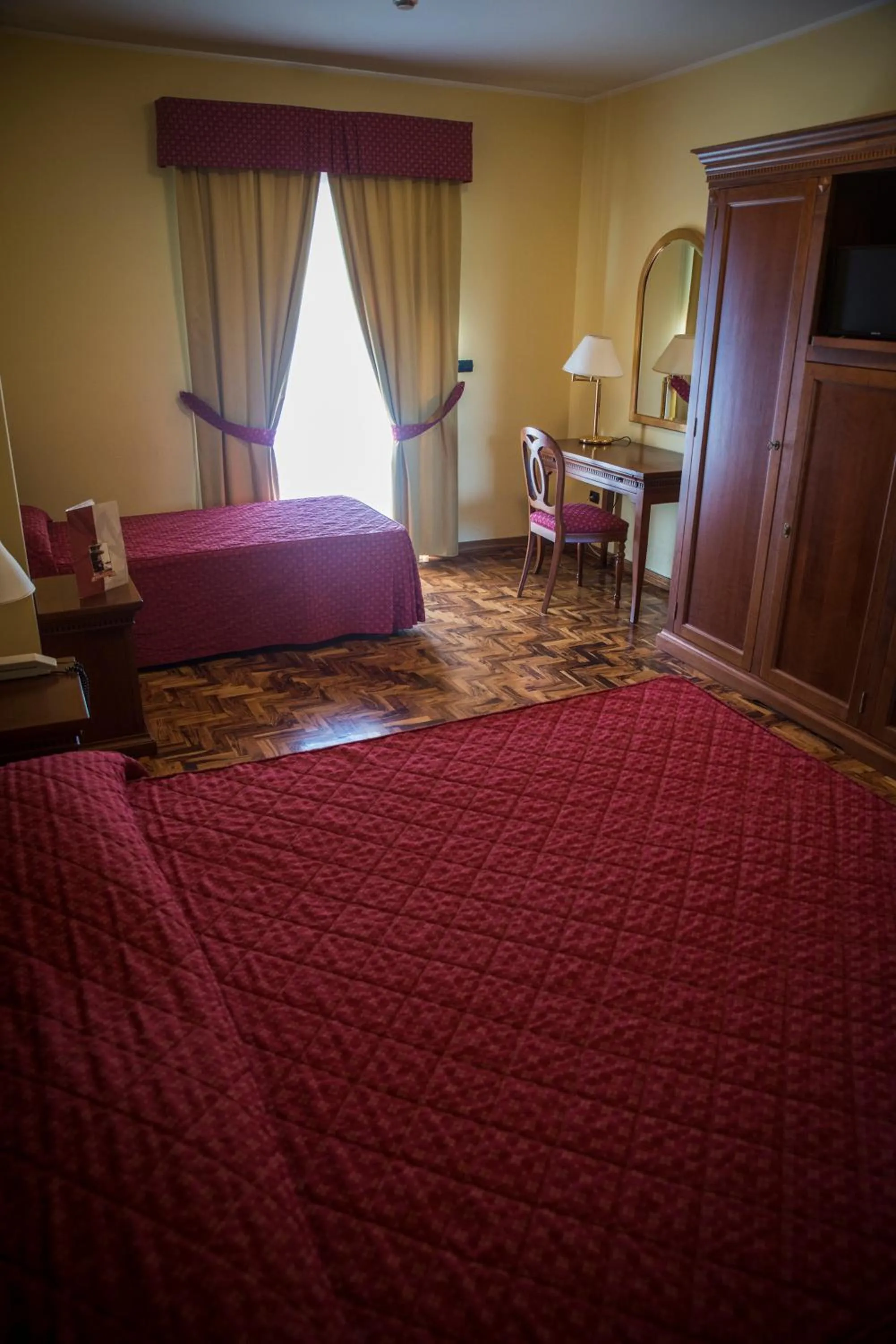 Photo of the whole room, Bed in Albergo Ristorante Uliveto