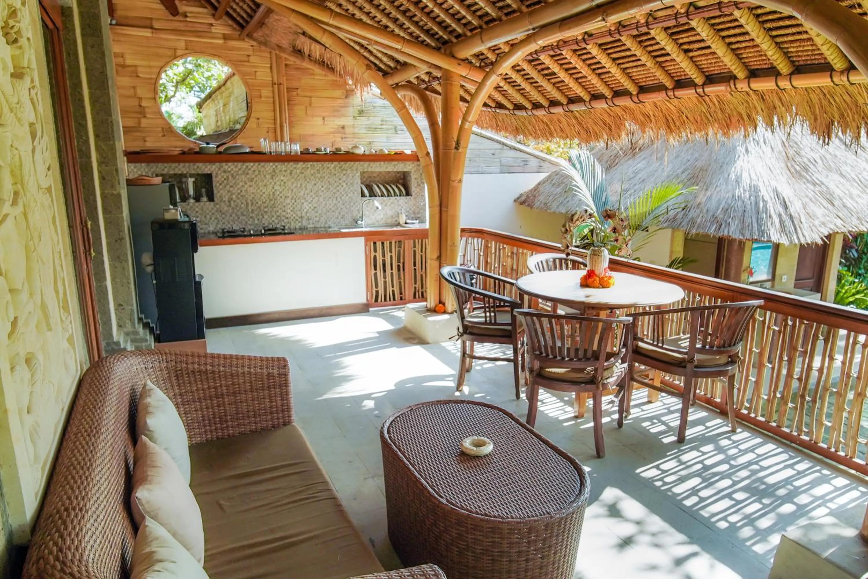 Balcony/Terrace in Villa Sujati